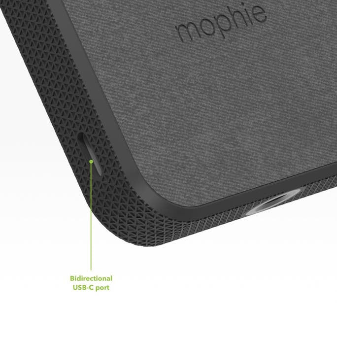  0000 mAh Trådlös laddning Svart mophie 401107914 0840056143074|840056143074 Basstationer   Snap + powerstation stand www.ele