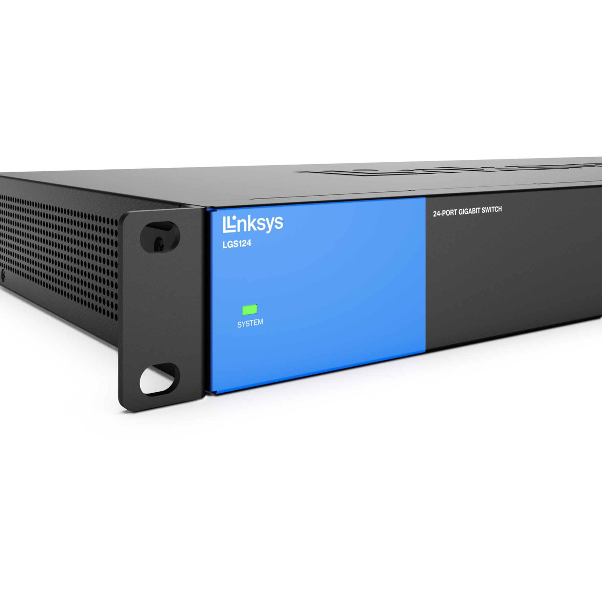  ksys 24-portars Gigabit-switch (LGS124) Linksys LGS124-EU 4260184663606|0745883632336|745883632336 Nätverksswitchar   24-por