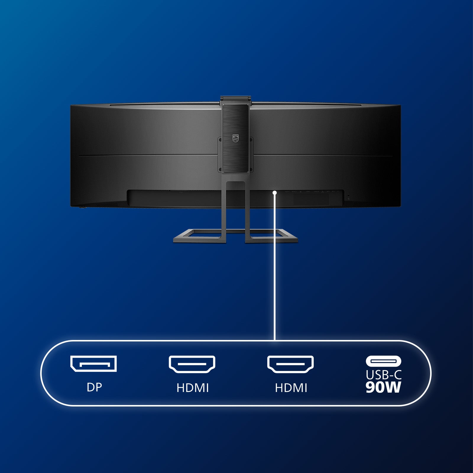  uff.se ElectricalStuff.se   Philips P Line 32:9 superbred svängd LCD-skärm 499P9H/00 Philips 499P9H/00 8712581753719 Platta 