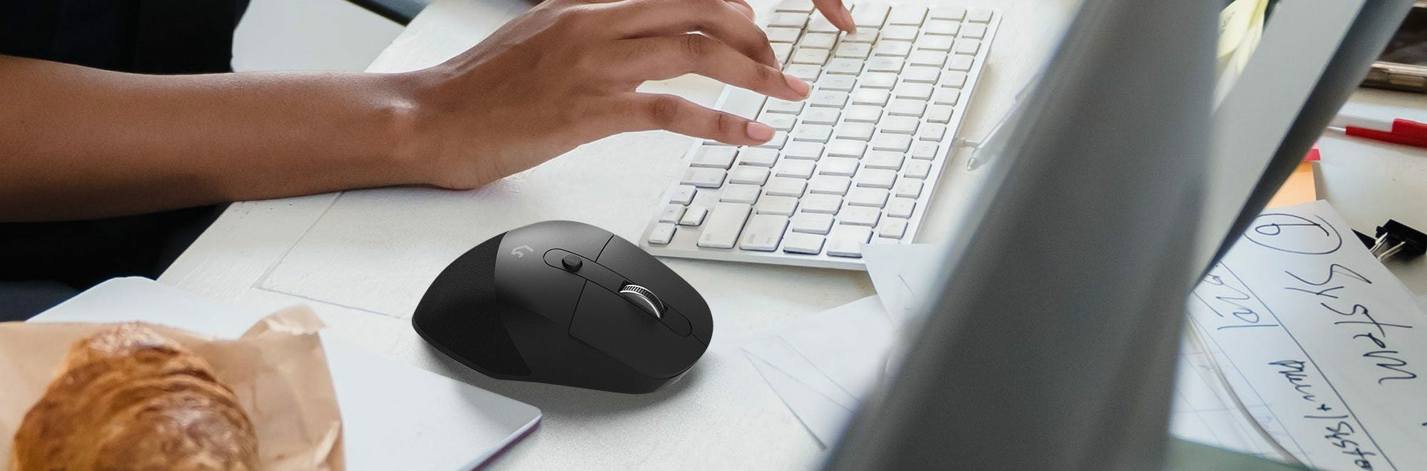  TRF-EG datormöss Kontor högerhand Trådlös RF + Bluetooth 1600 DPI KeySonic 61012 4250078173441 Datormöss   KSM-6140BTRF-EG w