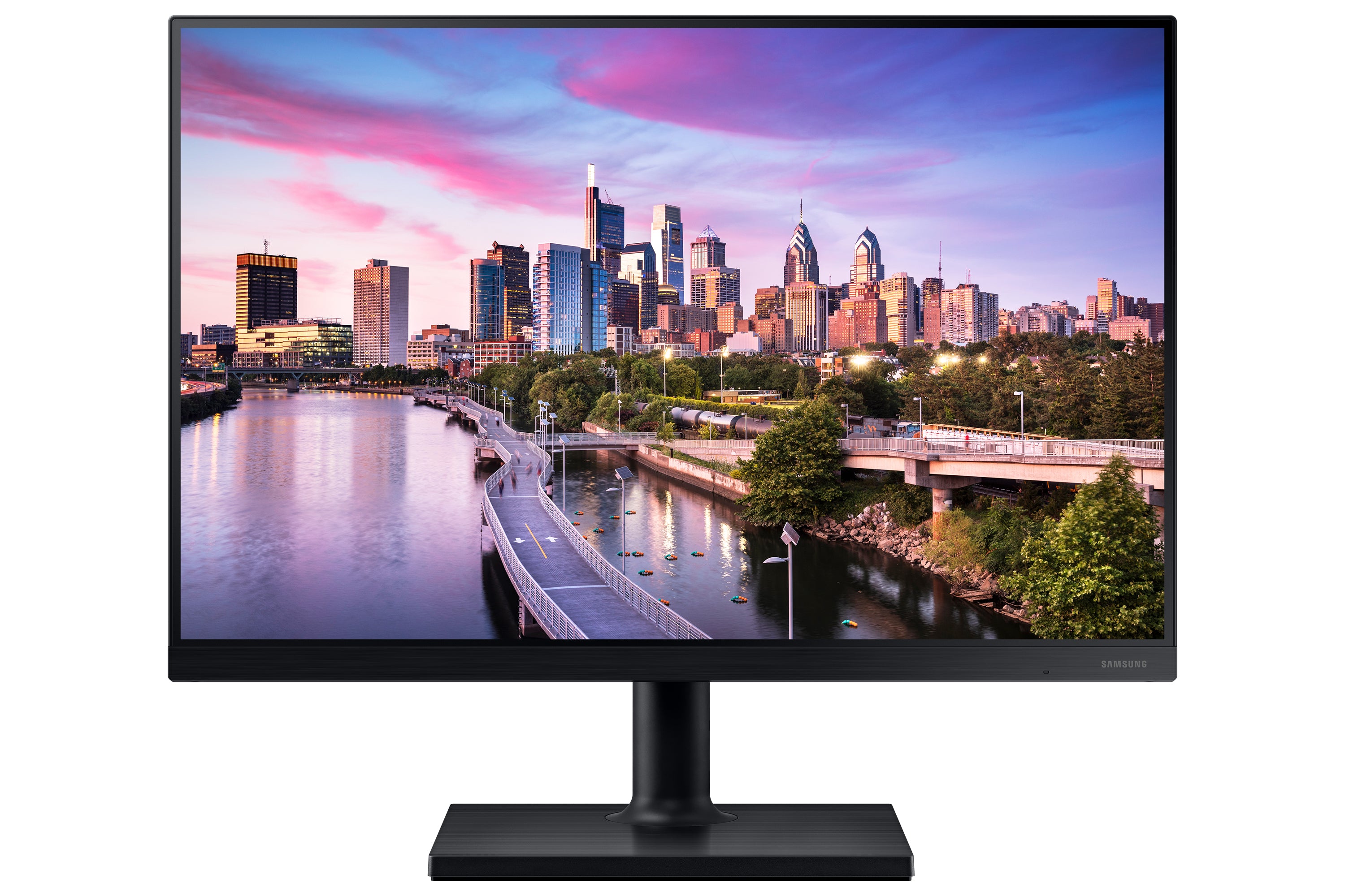 r 61 cm (24") 1920 x 1200 pixlar WUXGA LCD Svart Samsung LF24T450GYUXEN 8806092628878|8592978398354 Platta Pc-Skärmar Essent