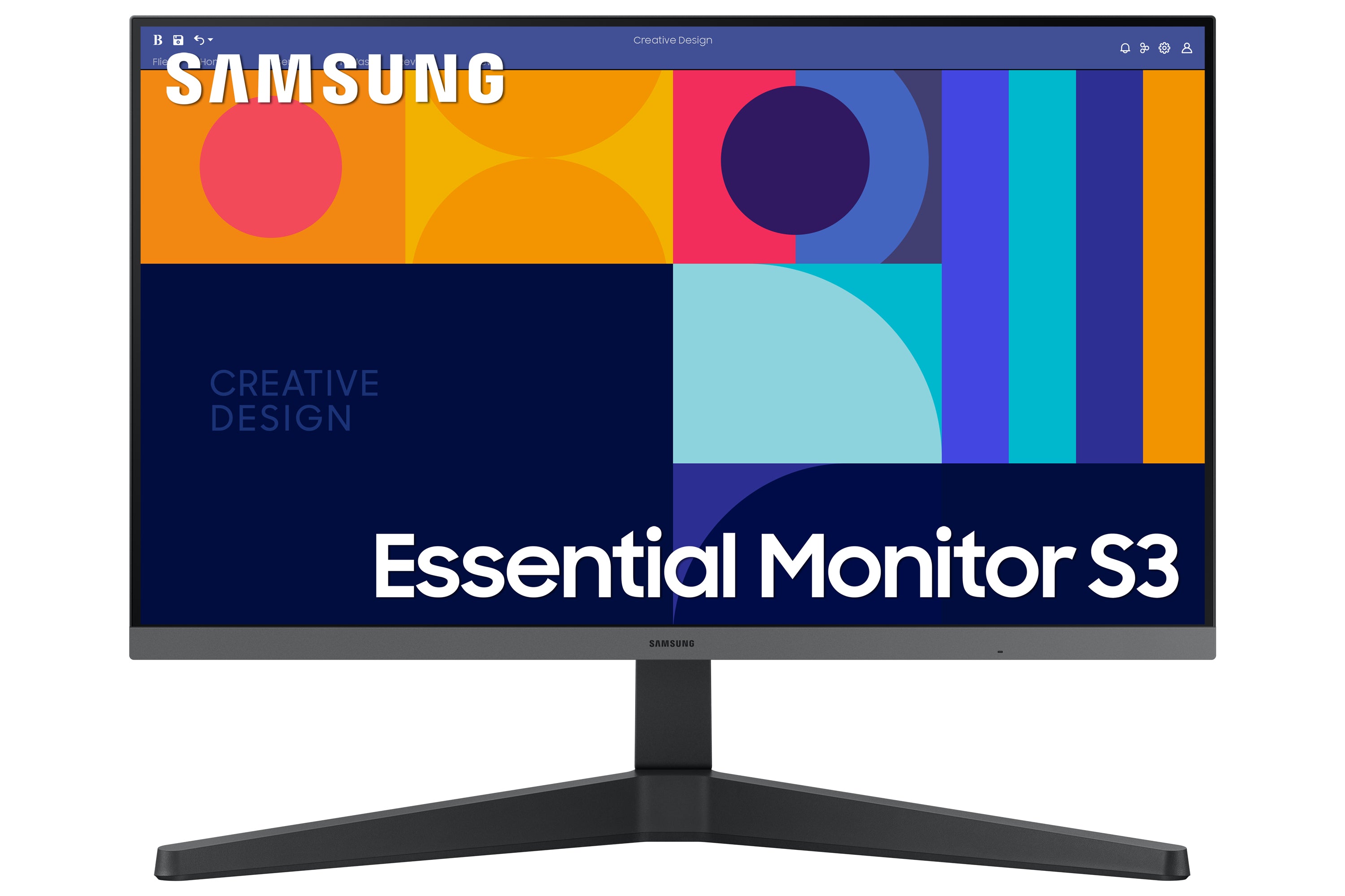  LS24C330GAUXEN 8806095055244 Platta Pc-Skärmar Essential Monitor S3 S33GC www.electricalstuff.se ElectricalStuff.se   Samsun