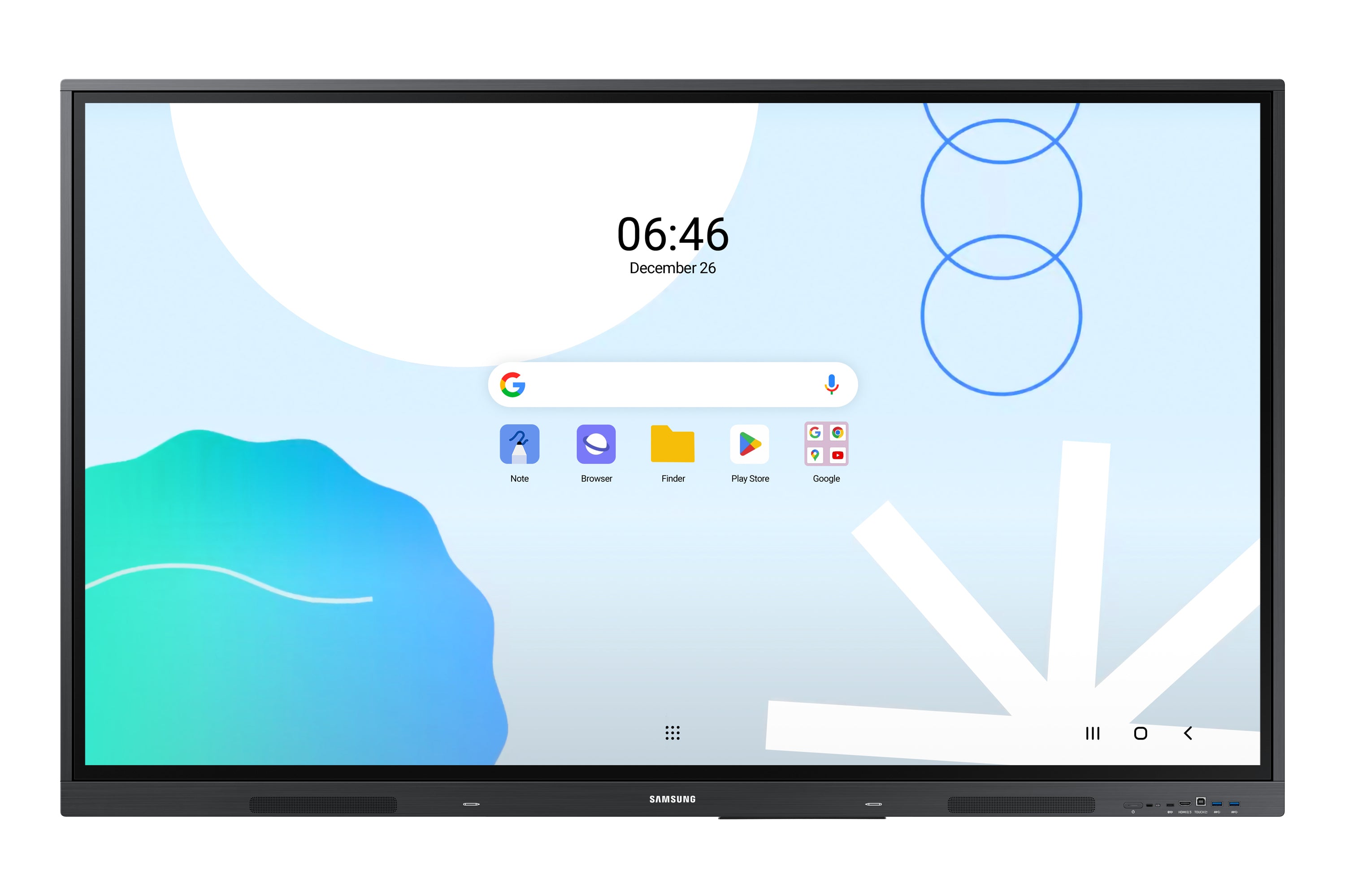  www.electricalstuff.se ElectricalStuff.se   Samsung WA65D interaktiv whiteboard 165,1 cm (65") 3840 x 2160 pixlar Pekskärm G