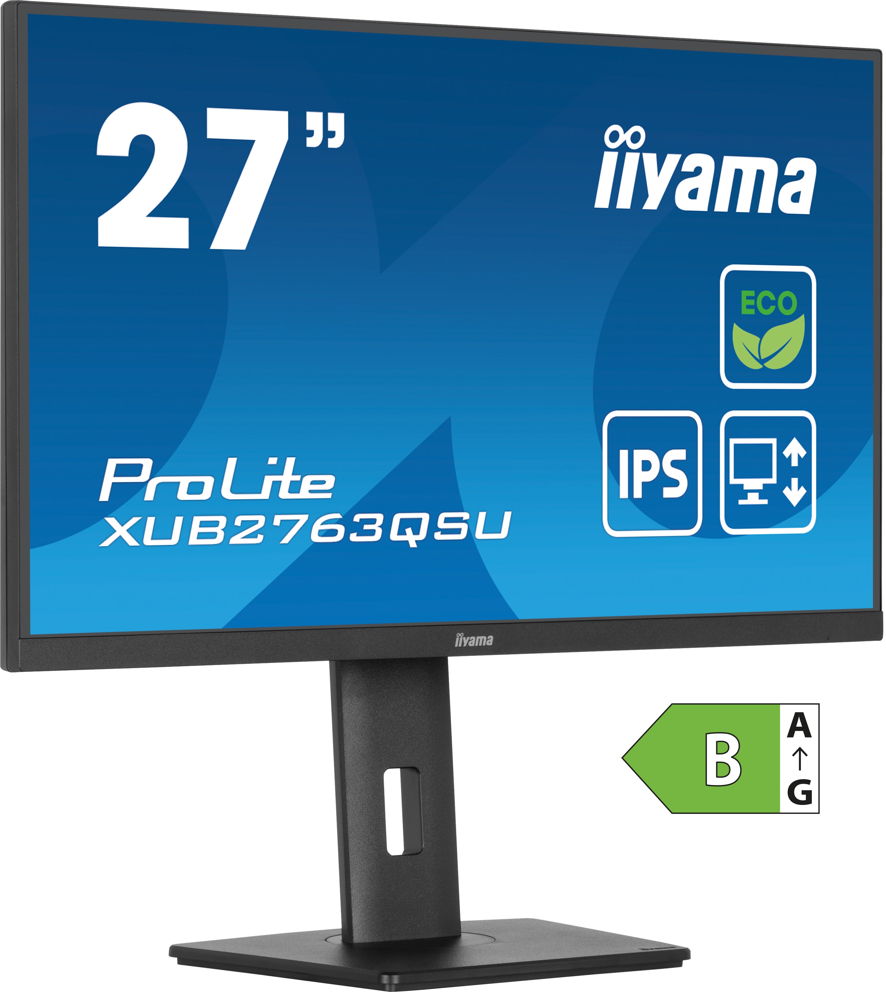  U-B1 www.electricalstuff.se ElectricalStuff.se   iiyama ProLite XUB2763QSU-B1 platta pc-skärmar 68,6 cm (27") 2560 x 1440 pi
