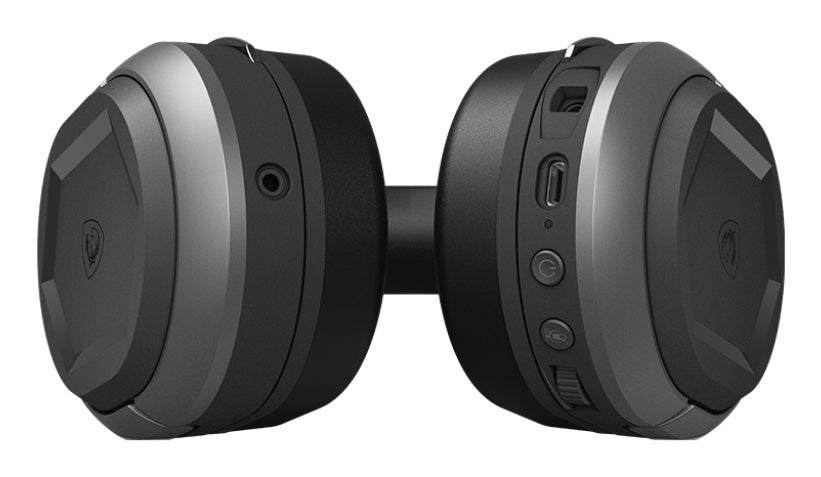  e   MSI Immerse GH50 Wireless Headset Trådlös Huvudband Spela Svart MSI IMMERSE GH50 WIRELESS 0824142280744|824142280744 Hör