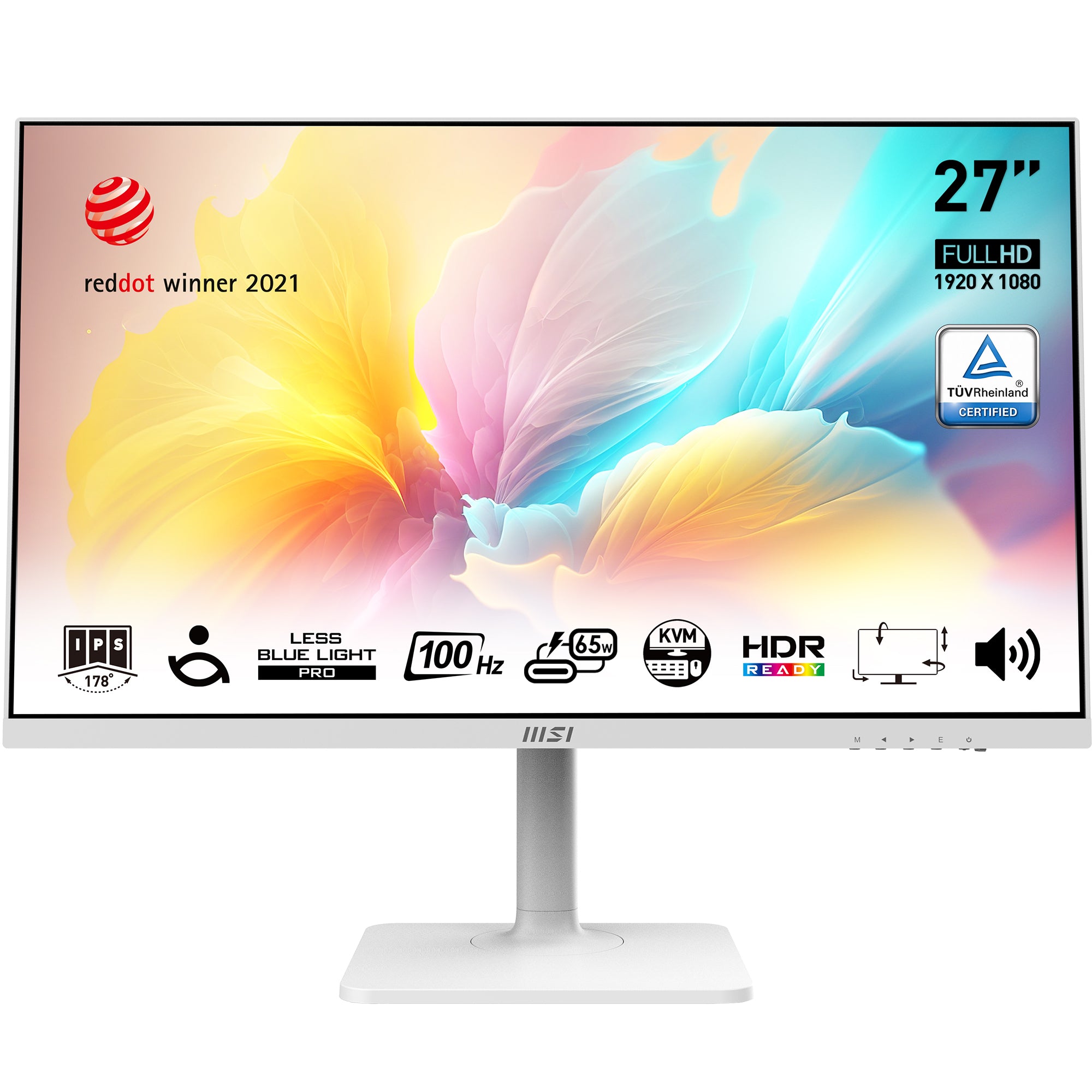  www.electricalstuff.se ElectricalStuff.se   MSI Modern MD272XPW platta pc-skärmar 68,6 cm (27") 1920 x 1080 pixlar Full HD V