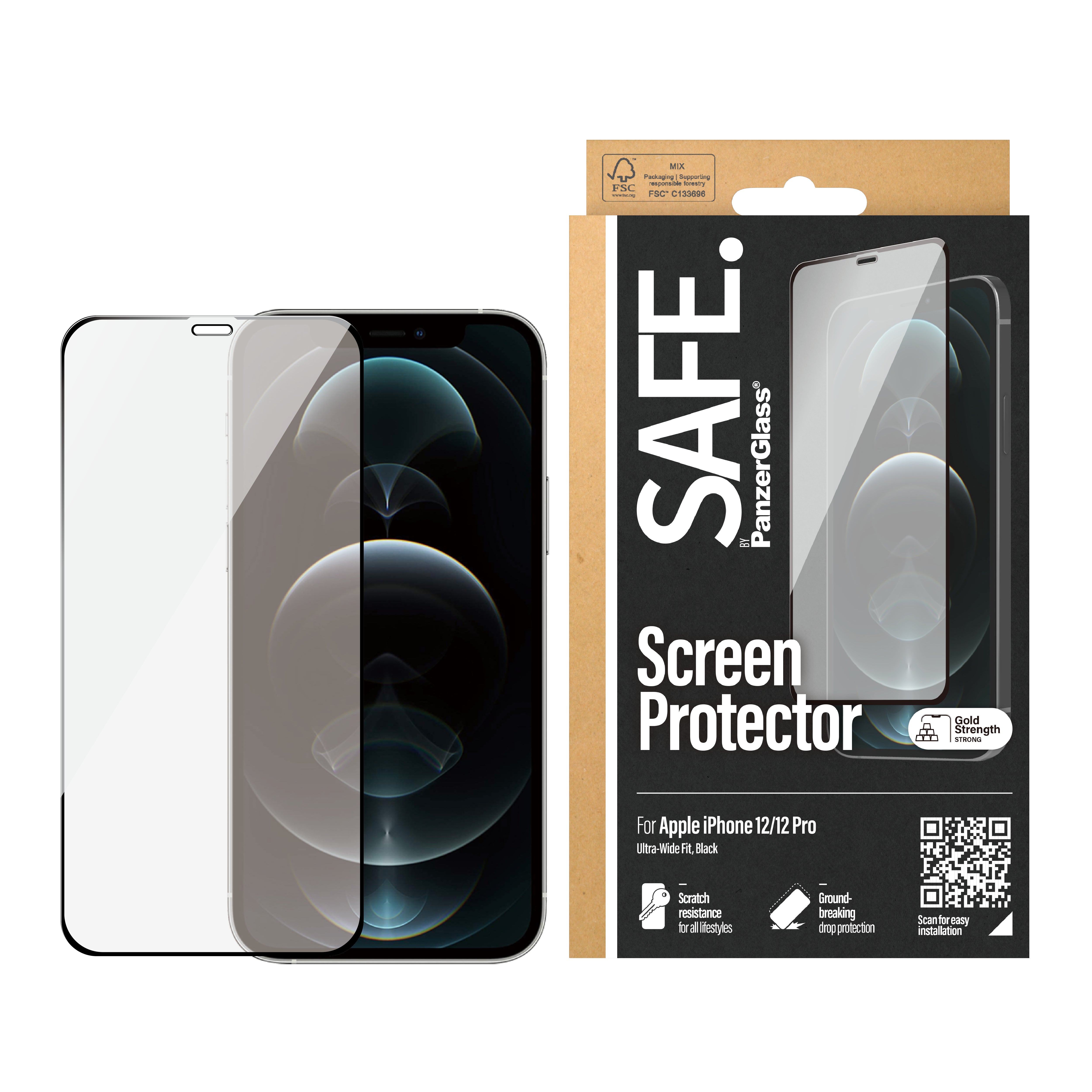  skärmskydd Apple 1 styck PanzerGlass SAFE95022 5711724950223 Skärm- och Baksidesskydd till Mobiltelefoner   SAFE95022 www.el