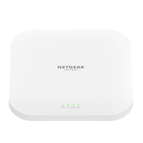  lectricalStuff.se   NETGEAR Insight Cloud Managed WiFi 6 AX3600 Dual Band Access Point (WAX620) 3600 Mbit/s Vit Strömförsörj