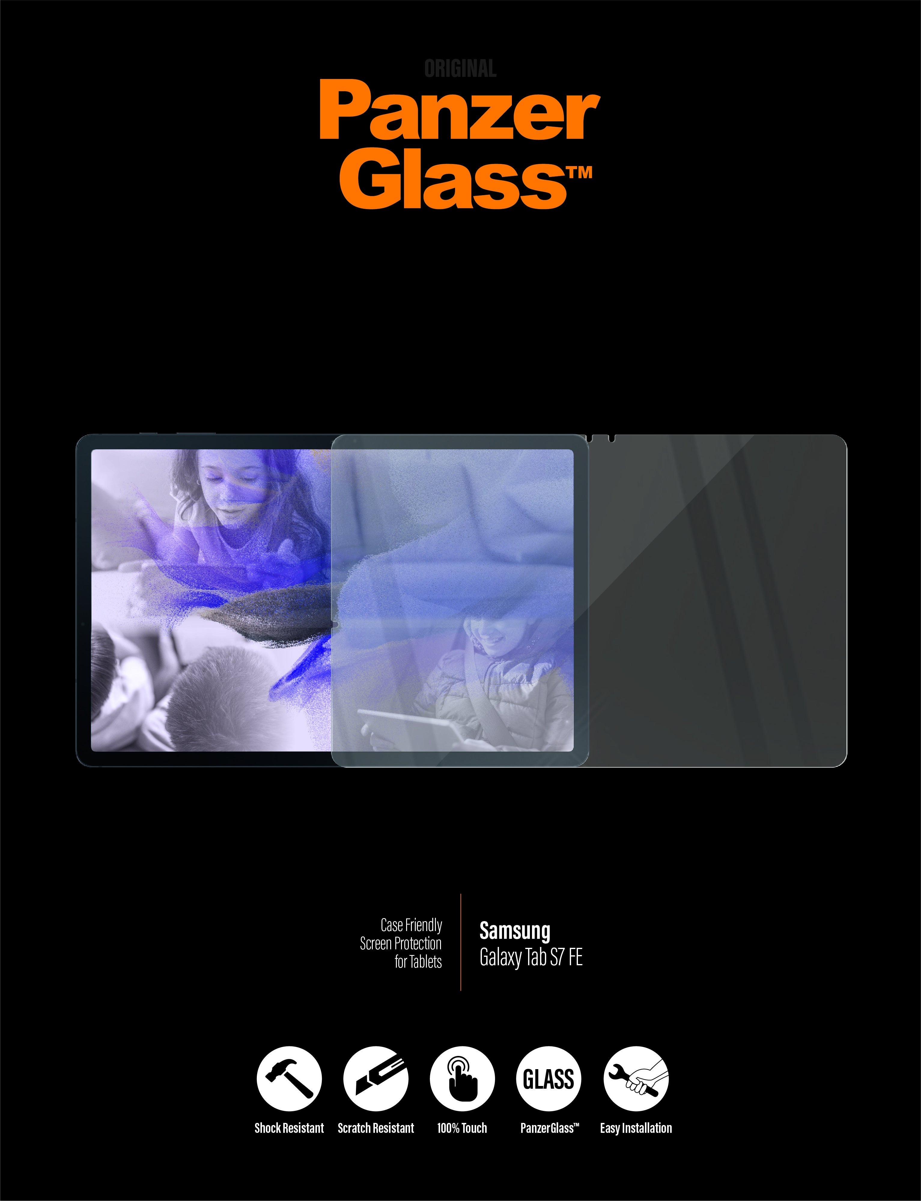  ctricalStuff.se   PanzerGlass 7272 skärmskydd för surfplatta Genomskinligt skärmskydd Samsung 1 styck PanzerGlass 7272 57117