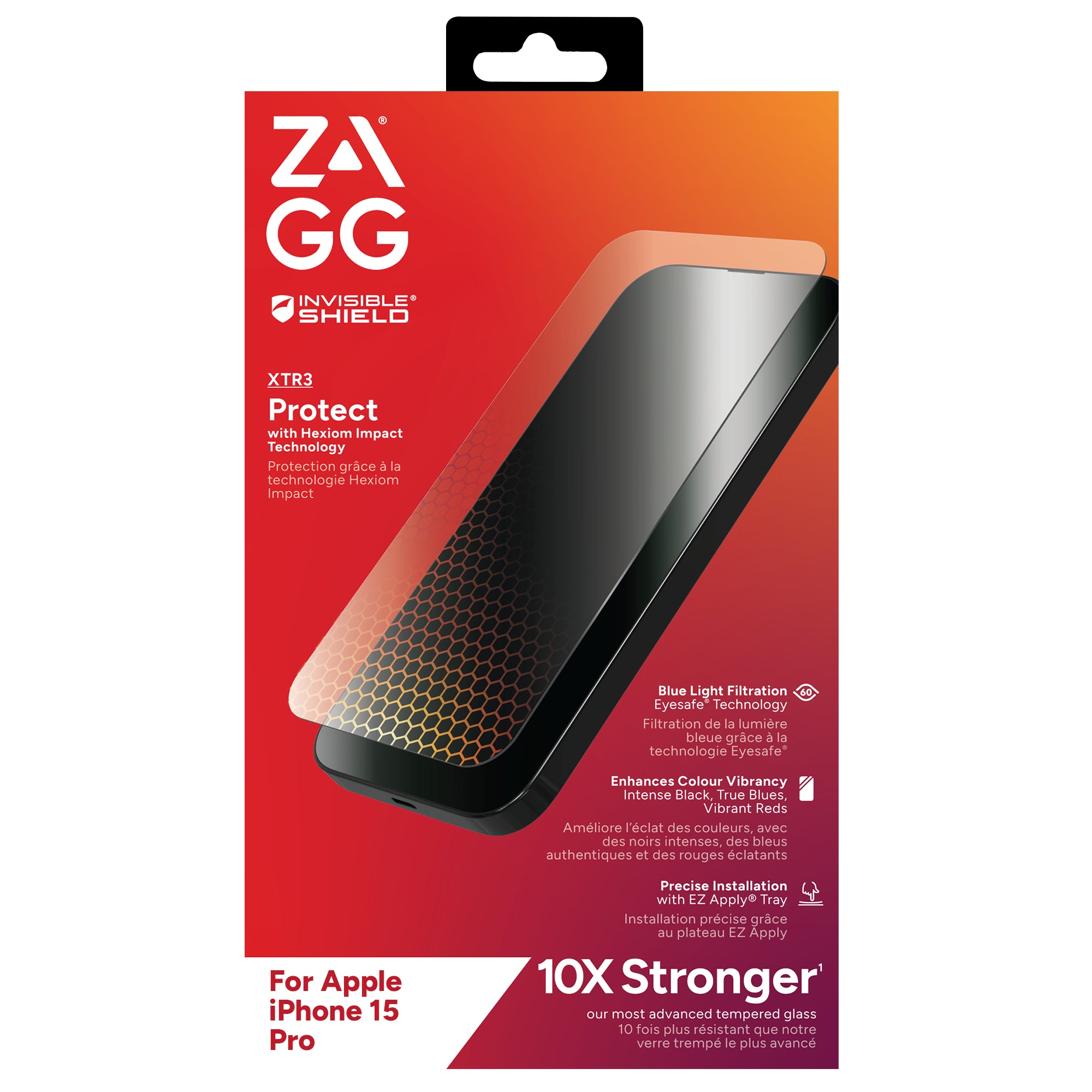  sibleShield Glass XTR3 AM E Apple iPhone 15 Pro Screen EN/FR www.electricalstuff.se ElectricalStuff.se   InvisibleShield Gla