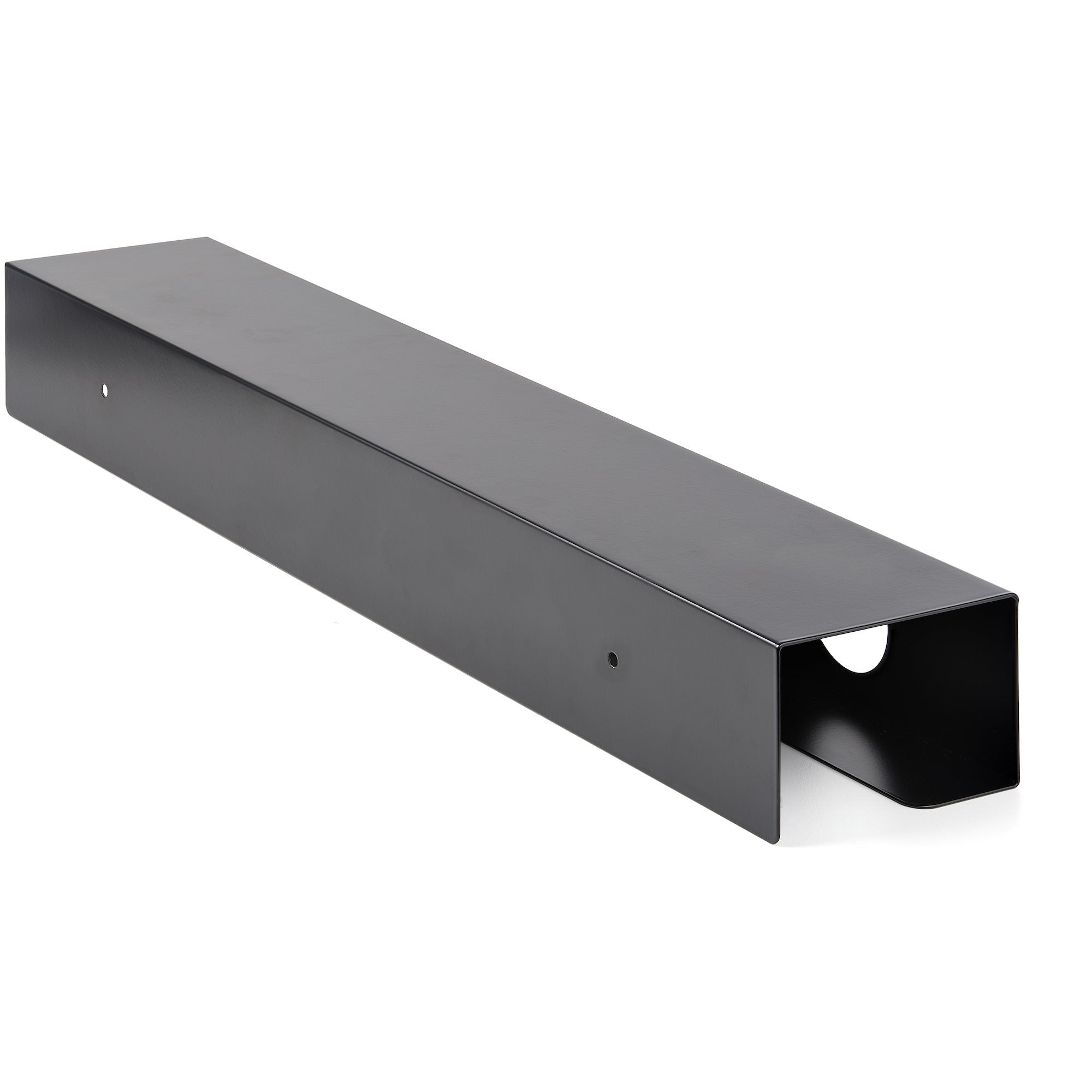  ors-/ståskrivbord - Skrivbordsmonterad hållare för kablar/sladdar/grenkontakter - Datorkabelhanterare - 60 cm L x 11,4 cm D 