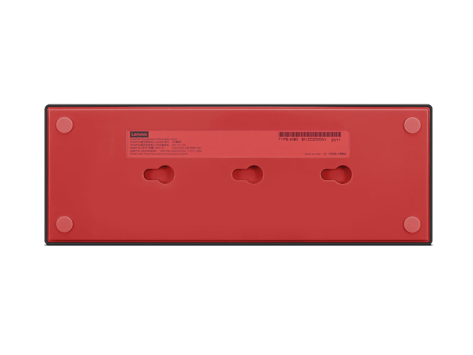  f.se   Lenovo 40B00300EU dockningsstationer för bärbara datorer Kabel Thunderbolt 4 Svart, Röd Lenovo 40B00300EU 01953486772