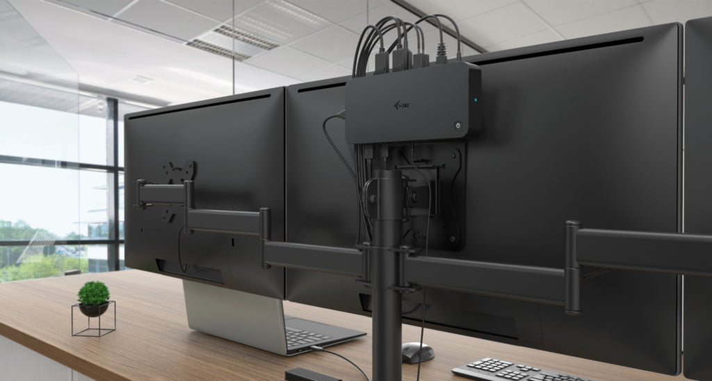  2 Gen 1 (3.1 Gen 1) Type-C Svart i-tec CATRIPLEDOCKPDPRO 8595611704062 Dockningsstationer För Bärbara Datorer   CATRIPLEDOCK