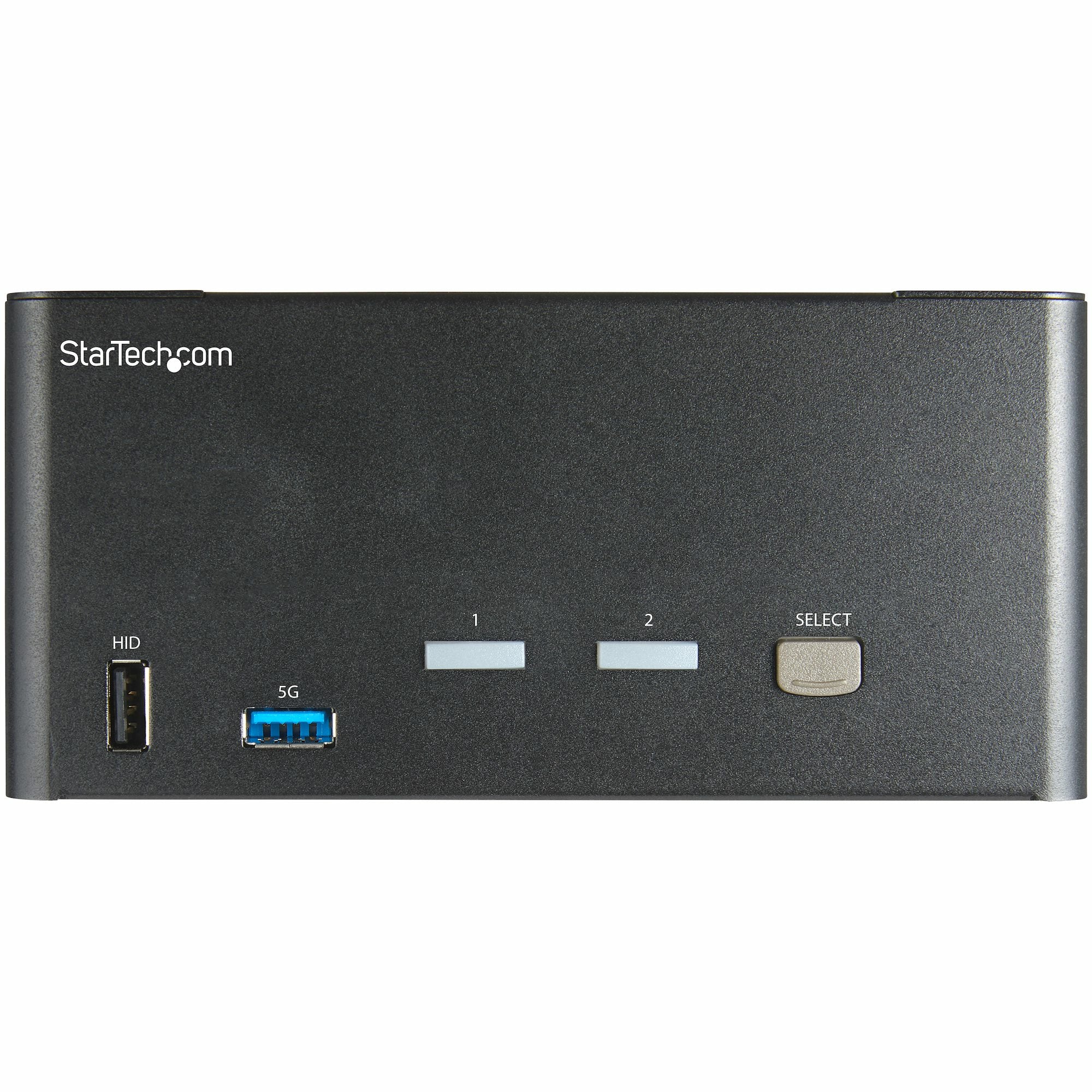  - Desktop DP 1.2 KVM med 2 portar USB 3.0-hubb (5 Gbit/s) och 4x USB 2.0 HID-portar, ljud - Snabbtangenter för omkoppling - 