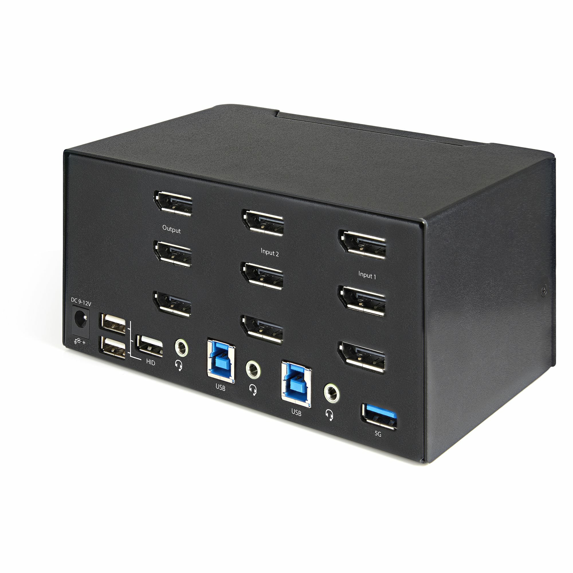  TAA StarTech.com SV231TDPU34K 0065030881784|065030881784 KVM-Switchar   2-ports DisplayPort KVM-switch för tre skärmar - 4K 