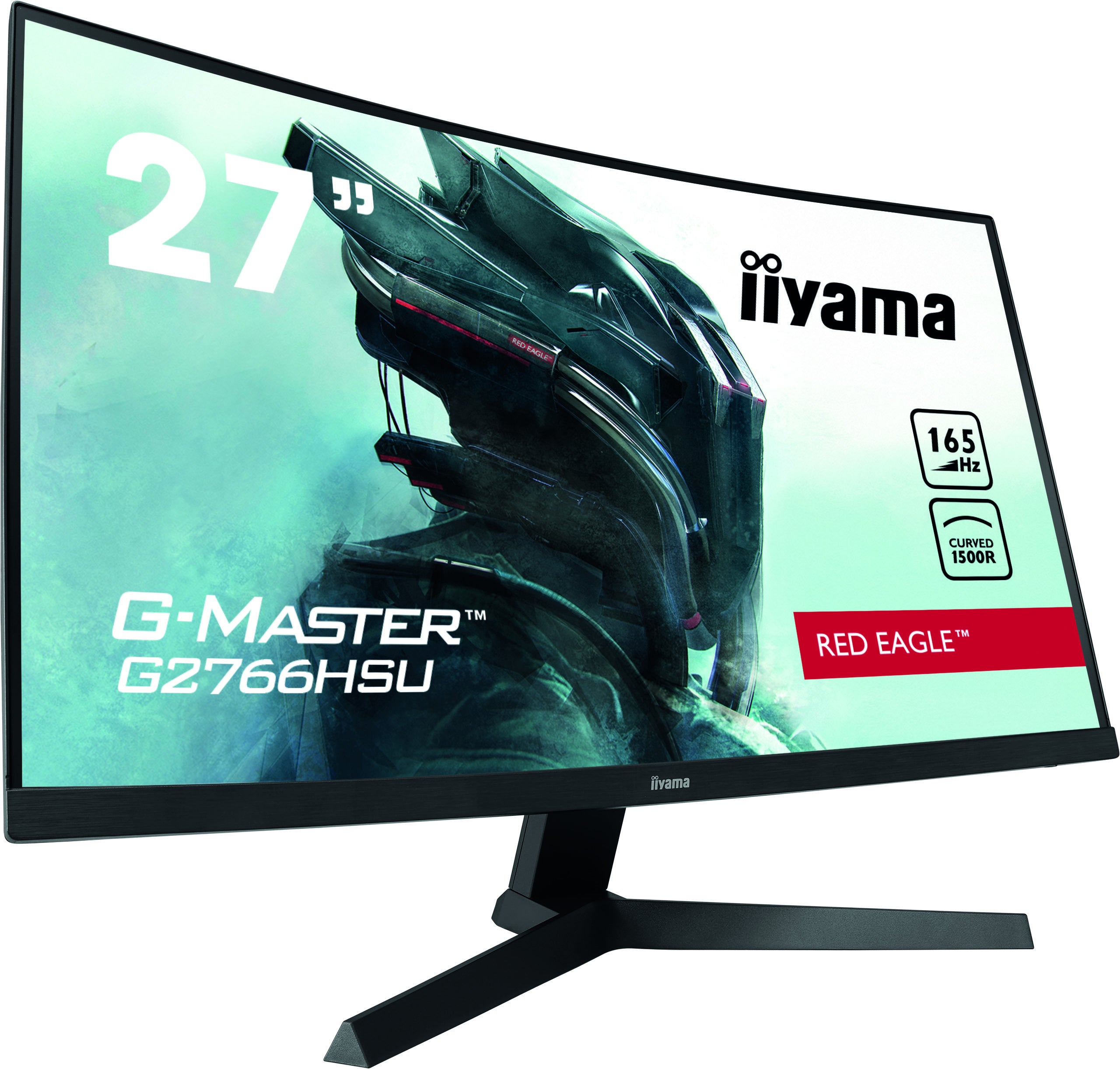   G2766HSU-B1 LED display 68,6 cm (27") 1920 x 1080 pixlar Full HD Svart iiyama G2766HSU-B1 4948570118861 Platta Pc-Skärmar G