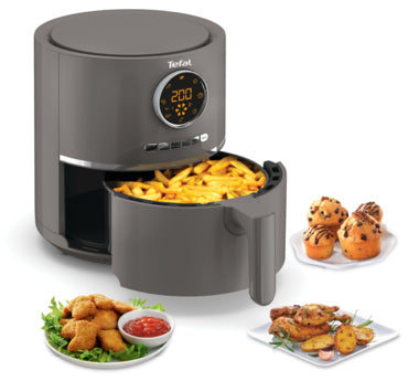  EY111B Single 4,2 l 1400 W Varmluftsfritös Grå Tefal EY111B15 3045387246358 Fritöser Ultra Fry Digital  EY111B www.electrica