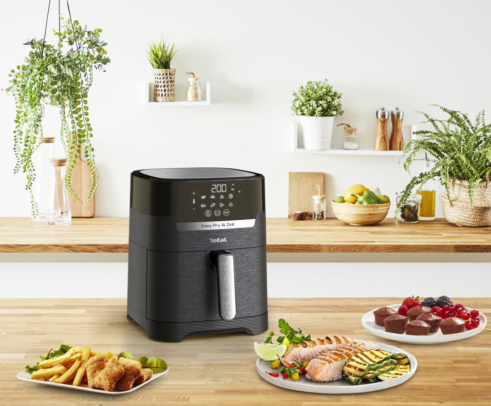  Easy Fry & Grill  EY5058 www.electricalstuff.se ElectricalStuff.se   Tefal Easy Fry & Grill EY5058 Single 4,2 l Fristående 1