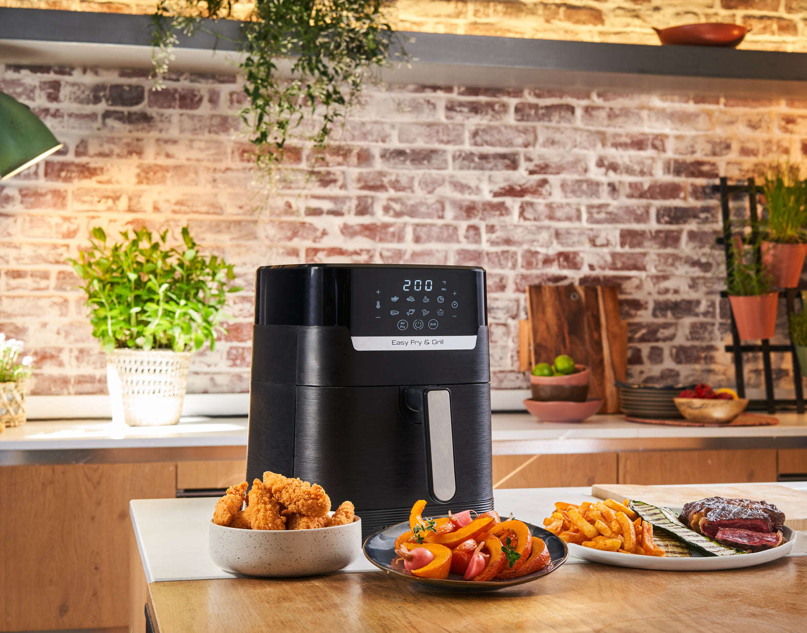  ritöser Easy Fry & Grill  EY5058 www.electricalstuff.se ElectricalStuff.se   Tefal Easy Fry & Grill EY5058 Single 4,2 l Fris