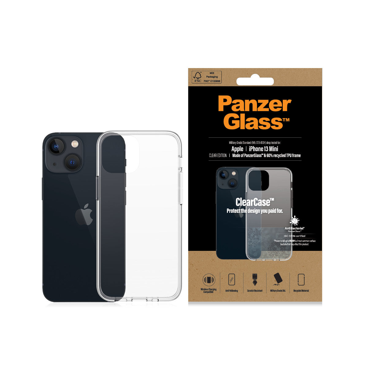  sparent PanzerGlass 0312 5711724003127 Mobiltelefonfodral   0312 www.electricalstuff.se ElectricalStuff.se   PanzerGlass 031