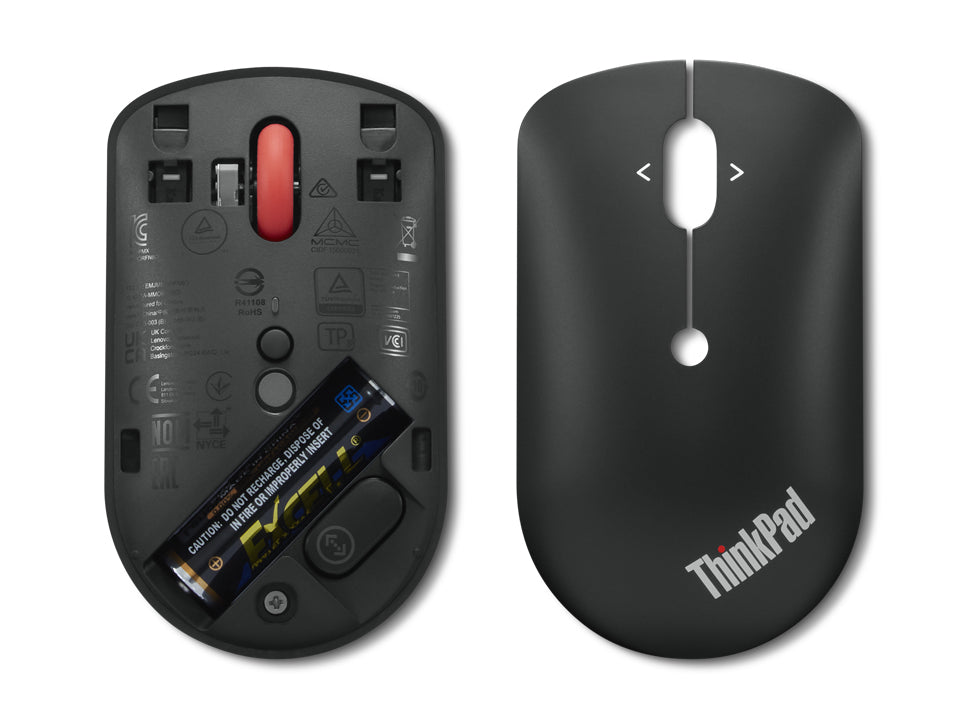  Lenovo ThinkPad USB-C Wireless Compact datormöss Kontor Ambidextrous RF Trådlös Optisk 2400 DPI Lenovo 4Y51D20848  Datormöss