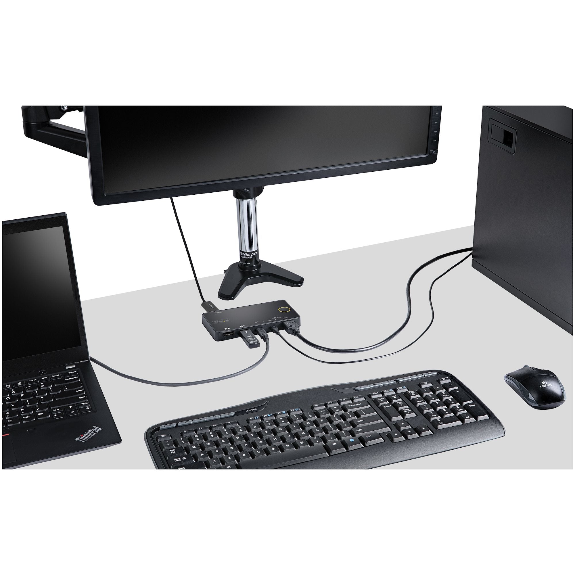  -bussdriven - Thunderbolt 3-kompatibel StarTech.com SV221HUC4K 0065030891820|065030891820 KVM-Switchar   2-ports hybrid USB-