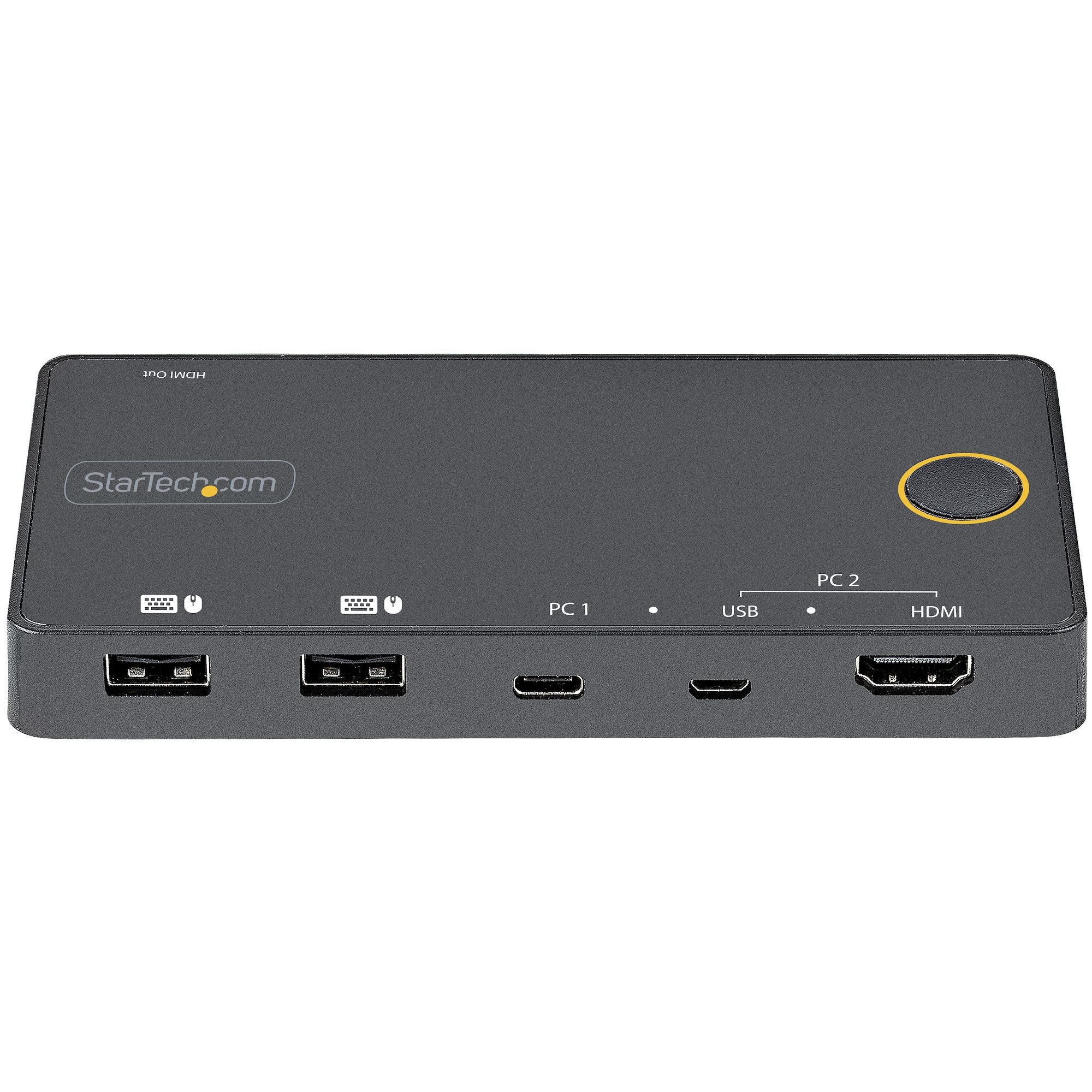  z HDMI 2.0-skärm - Kompakt HDMI KVM-switch för stationär/bärbar dator - USB-bussdriven - Thunderbolt 3-kompatibel StarTech.c