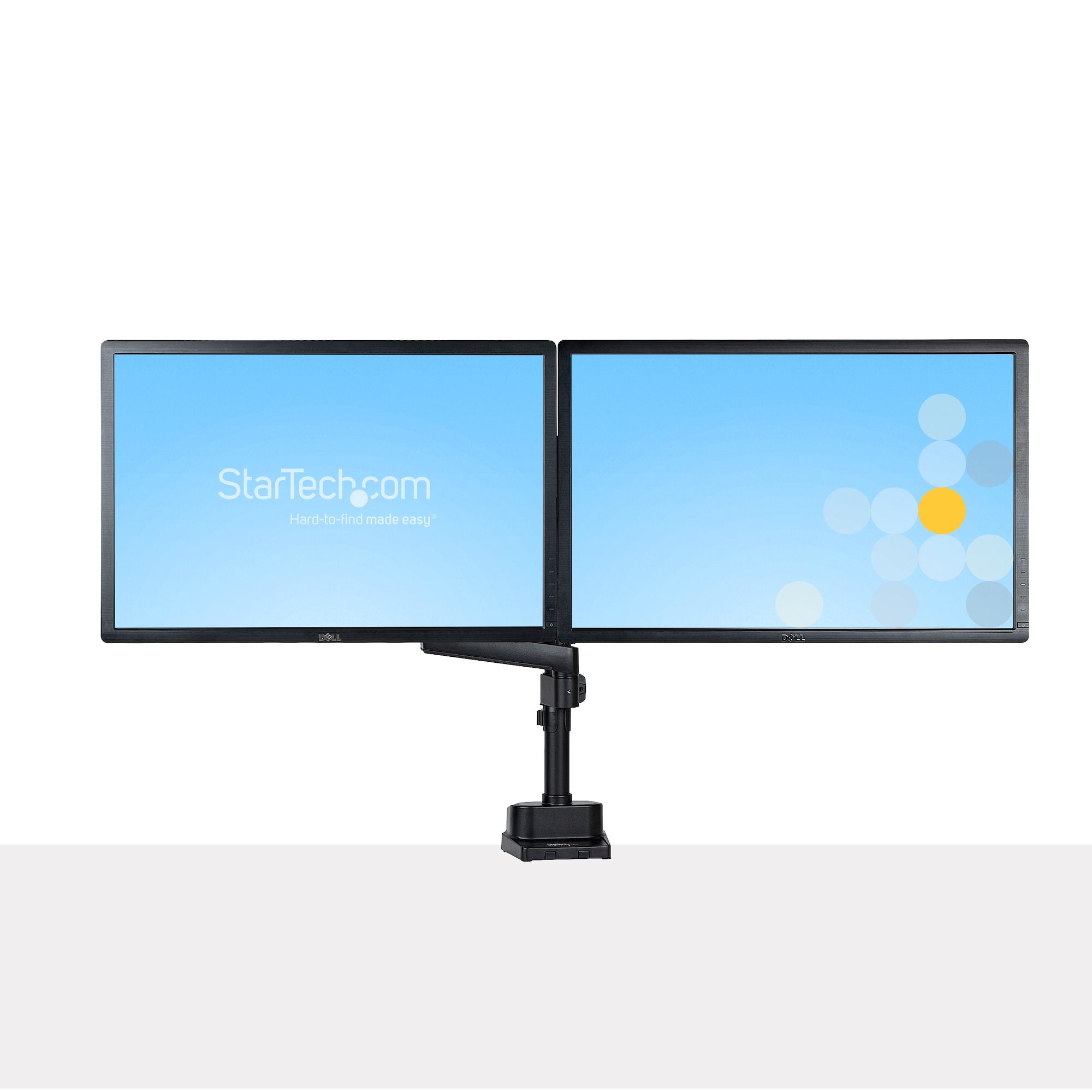 .se ElectricalStuff.se   StarTech.com ARMDUALPIVOT fäste och ställ till bildskärm 81,3 cm (32") Bord Svart StarTech.com ARMD
