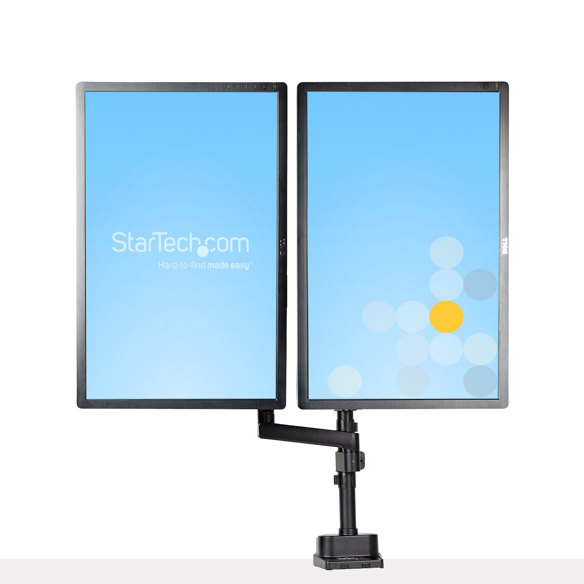  MDUALPIVOT fäste och ställ till bildskärm 81,3 cm (32") Bord Svart StarTech.com ARMDUALPIVOT 0065030892537|065030892537 Fäst
