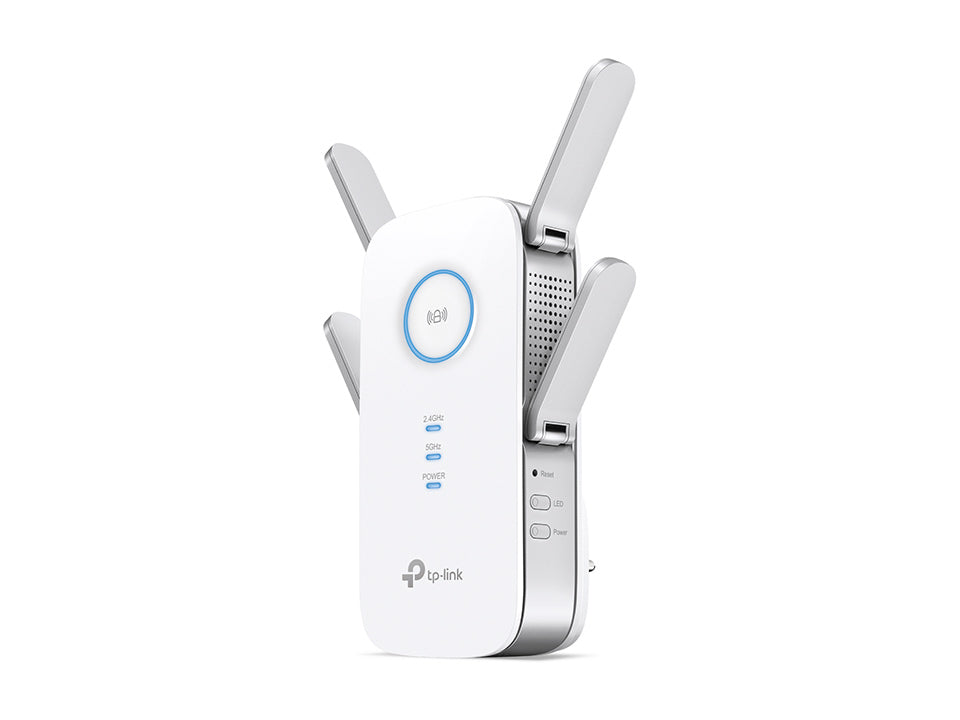  www.electricalstuff.se ElectricalStuff.se   TP-Link RE650 nätverksförlängare Nätverkssändare Vit 10, 100, 1000 Mbit/s TP-Lin