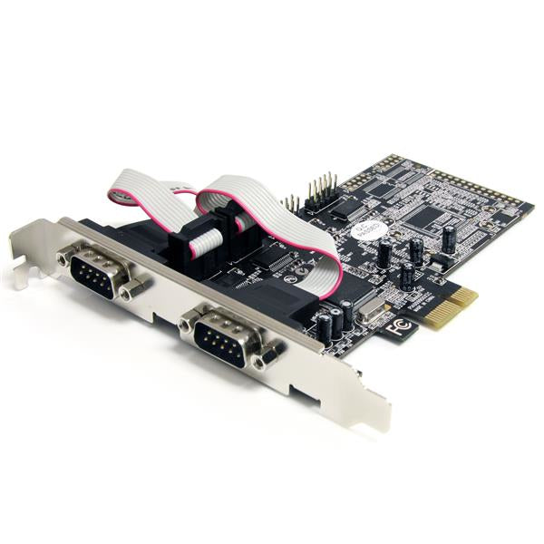  ech.com PEX4S553 nätverkskort/adapters Intern Serial StarTech.com PEX4S553 0065030843553|065030843553|7887117188332 Nätverks