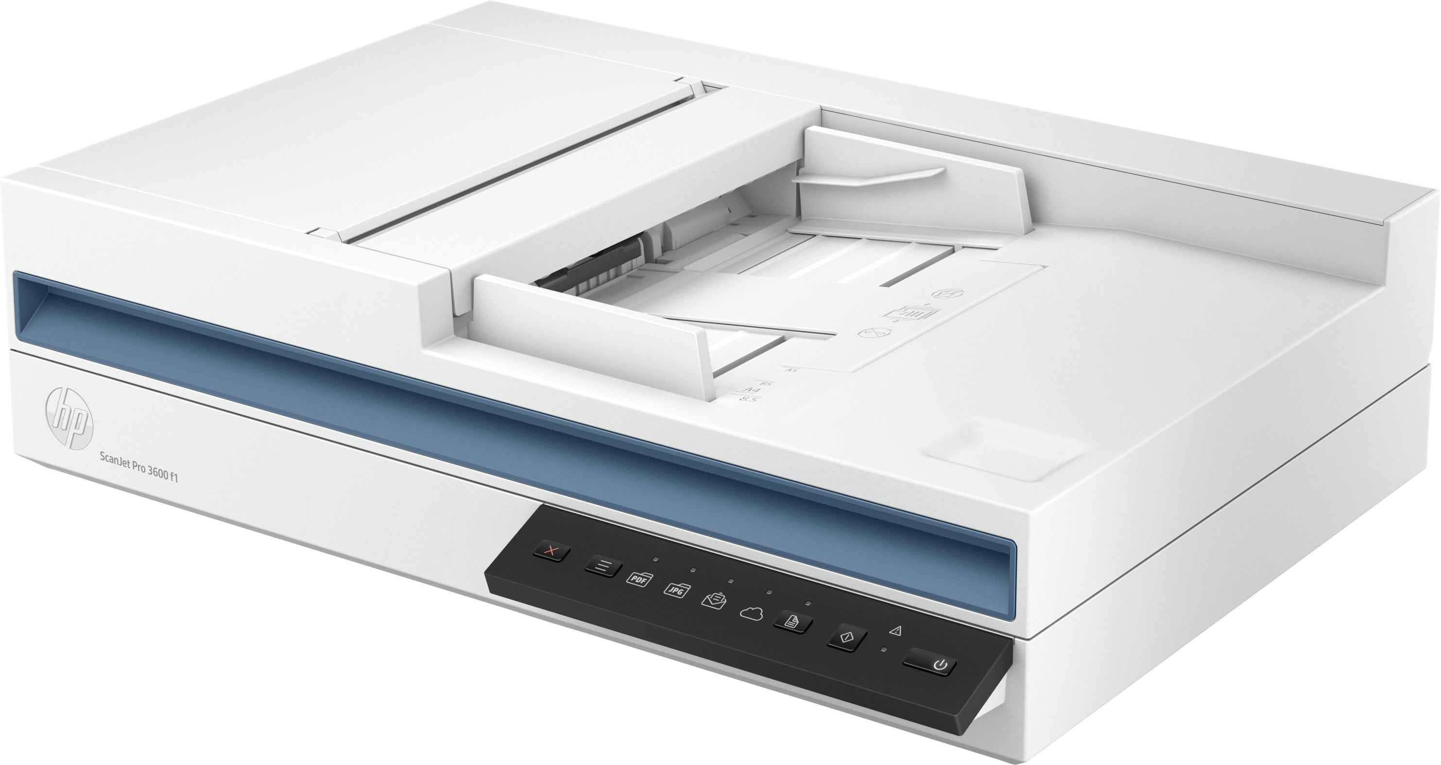  jet Pro 3600 f1 Flatbädds- och ADF-scanner 1200 x 1200 DPI A4 Vit HP 20G06A#B19 0195697674020|195697674020 Skannrar Scanjet 