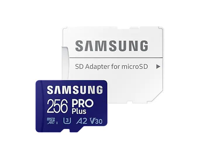  Samsung MB-MD256KA/APC  Flashminne   PRO Plus www.electricalstuff.se ElectricalStuff.se   Samsung PRO Plus 256 GB MicroSDXC 