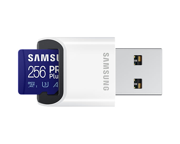  ung PRO Plus 256 GB MicroSDXC UHS-I Klass 10 Samsung MB-MD256KA/APC  Flashminne   PRO Plus www.electricalstuff.se Electrical