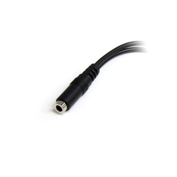   StarTech.com MUYHSFMM 0065030843836|065030843836|5054484363286 Ljudkablar   3,5 mm 4-polig till 2x 3-polig 3,5 mm headsetsp