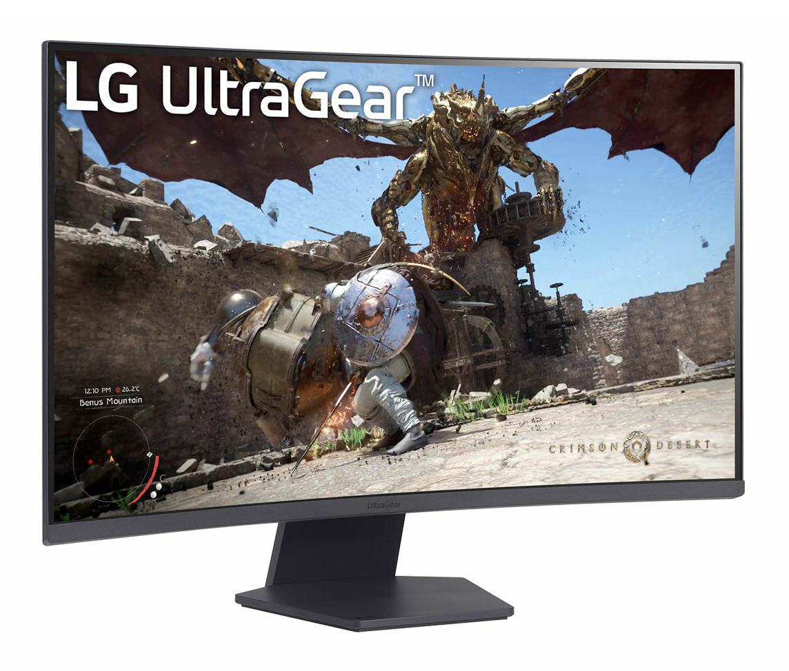 B platta pc-skärmar 80 cm (31.5") 2560 x 1440 pixlar Quad HD LCD Svart LG 32GS60QC-B.AEUQ 8806096090657 Platta Pc-Skärmar   