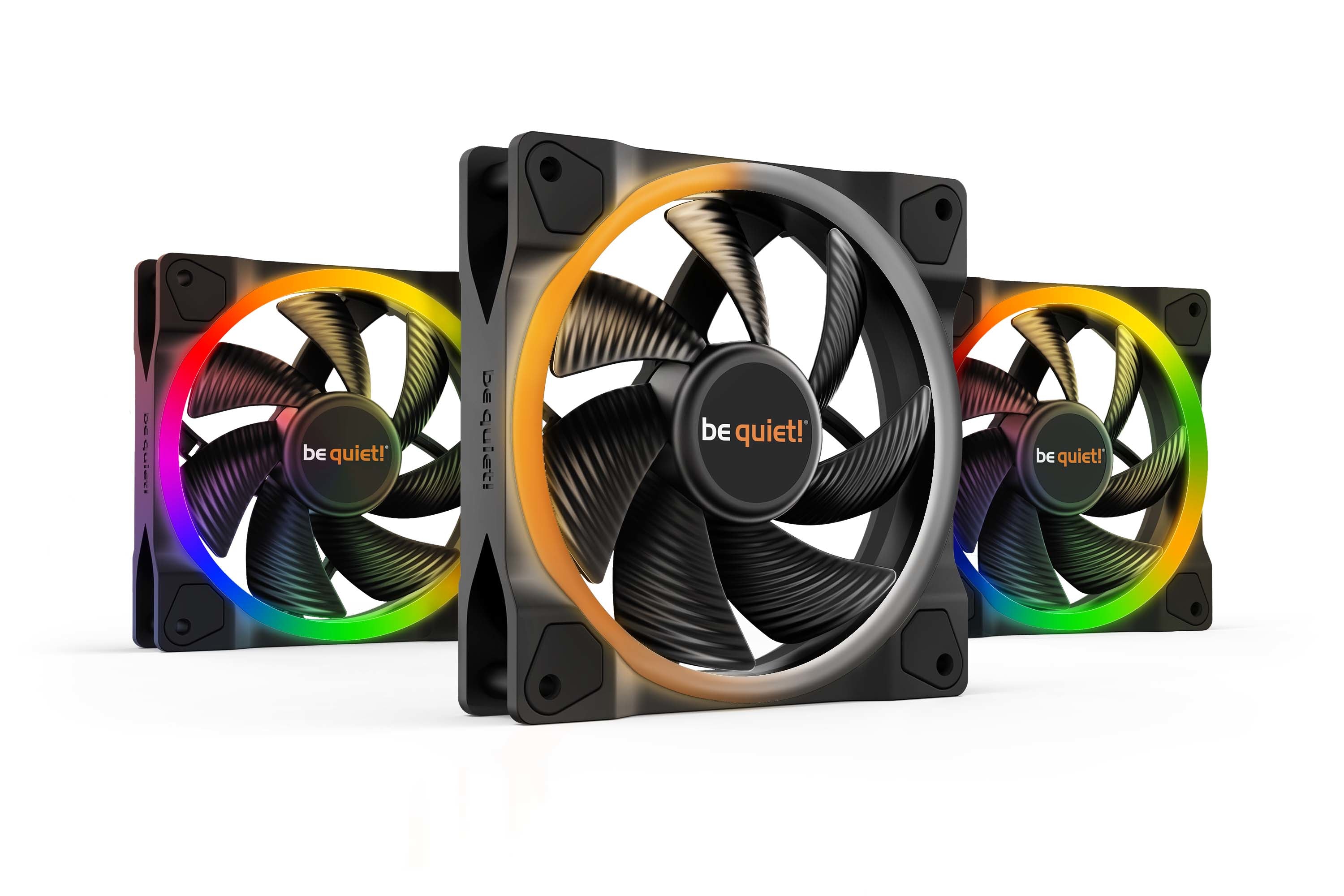  www.electricalstuff.se ElectricalStuff.se   be quiet! Light Wings | 120mm PWM Triple Pack Datorväska Fan 12 cm Svart 3 styck