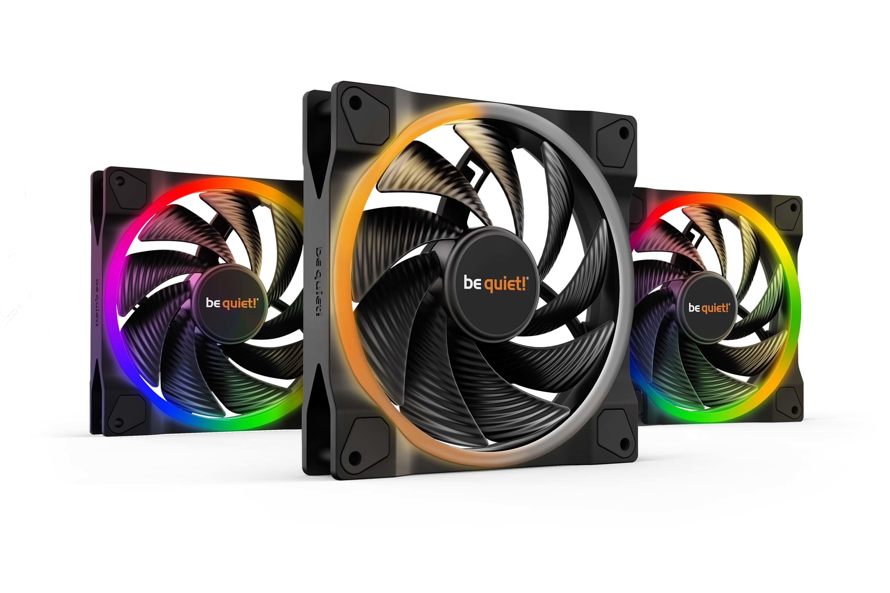  www.electricalstuff.se ElectricalStuff.se   be quiet! Light Wings | 140mm PWM Triple Pack high-speed Datorväska Fan 14 cm Sv