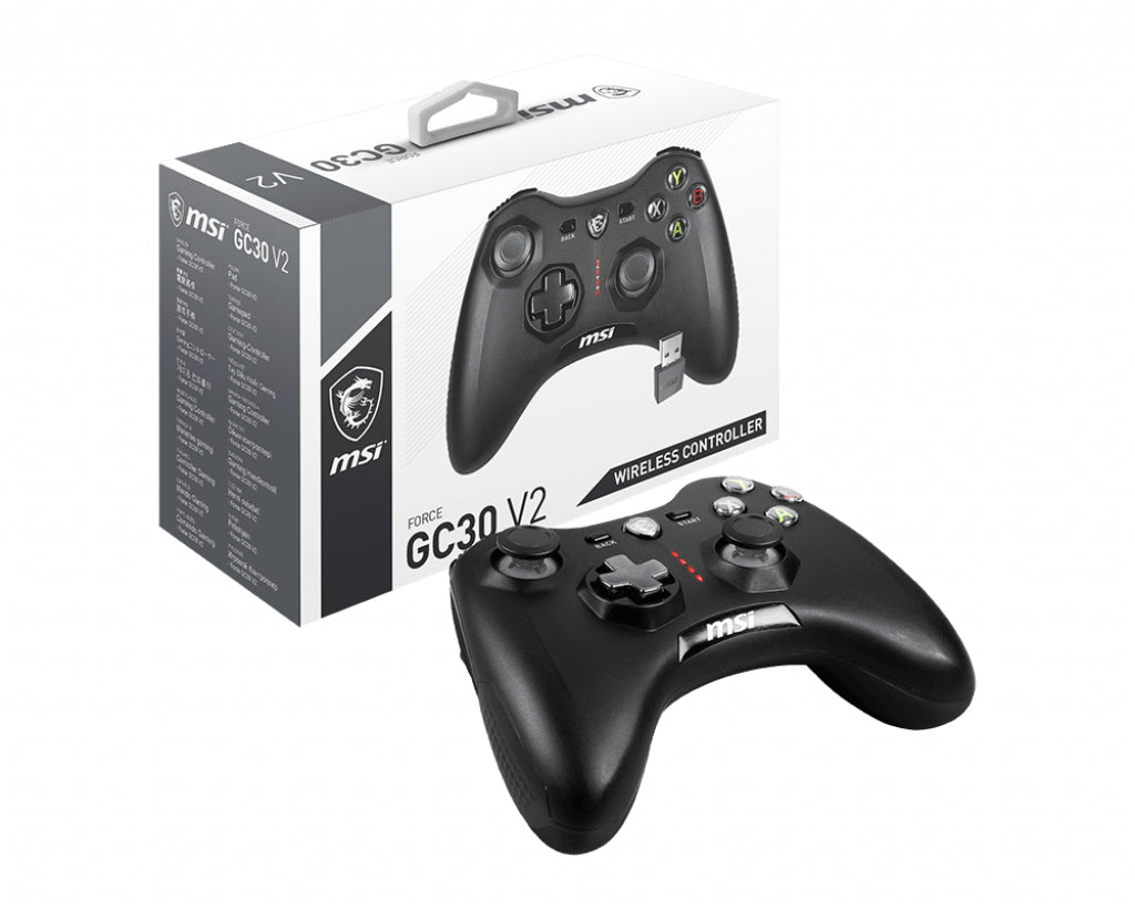  719072902674 Spelkonsoler   Force GC30 V2 www.electricalstuff.se ElectricalStuff.se   MSI Force GC30 V2 Svart USB 2.0 Spelpl