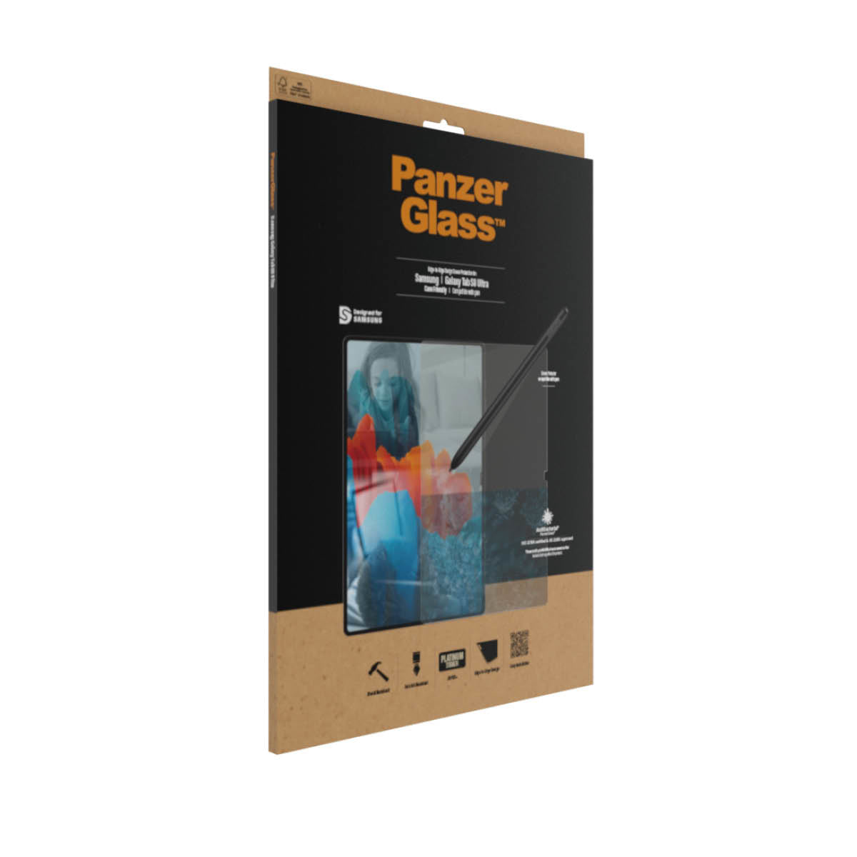  nligt skärmskydd Samsung 1 styck PanzerGlass 7289 5711724072895 Skärmskydd för Surfplattor   7289 www.electricalstuff.se Ele