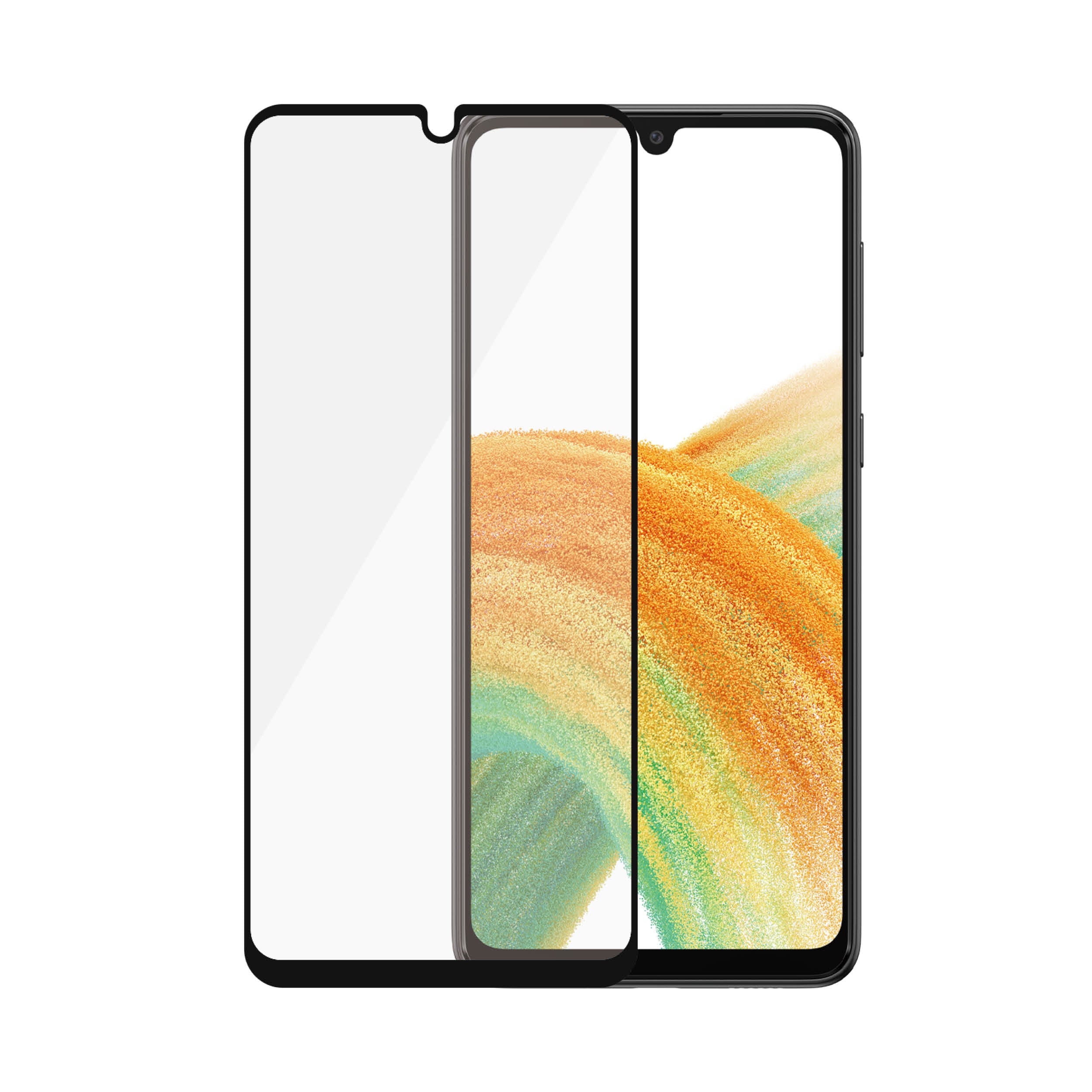  1 skärm- och baksidesskydd till mobiltelefon Genomskinligt skärmskydd Samsung 1 styck PanzerGlass 7291 5711724072918 Skärm- 