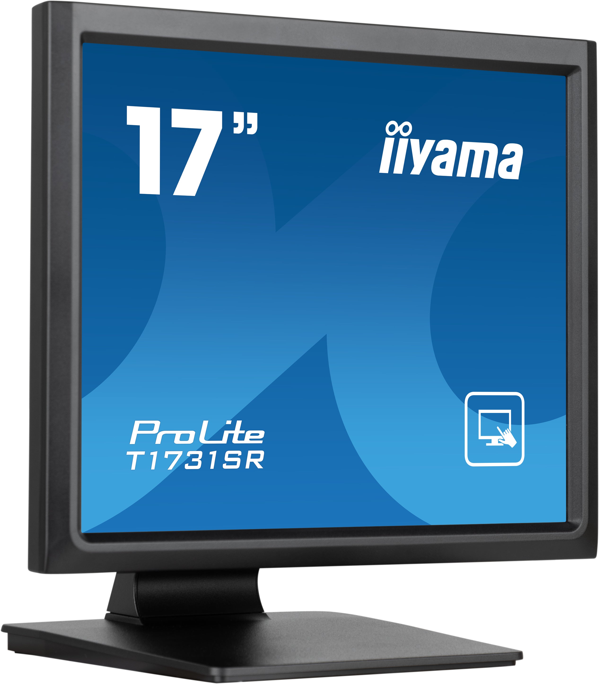  T1731SR-B1S platta pc-skärmar 43,2 cm (17") 1280 x 1024 pixlar SXGA LCD Pekskärm Svart iiyama T1731SR-B1S 4948570122127 Plat