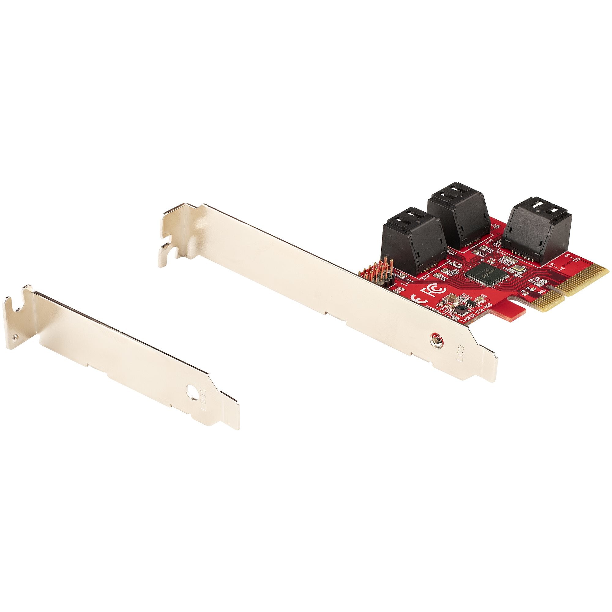  ess till SATA-adapter/-kontroller - ASM1061 icke-RAID-drift - PCIe till SATA-omvandlare SATA III (6 Gbps) | PCI Express 2.0 