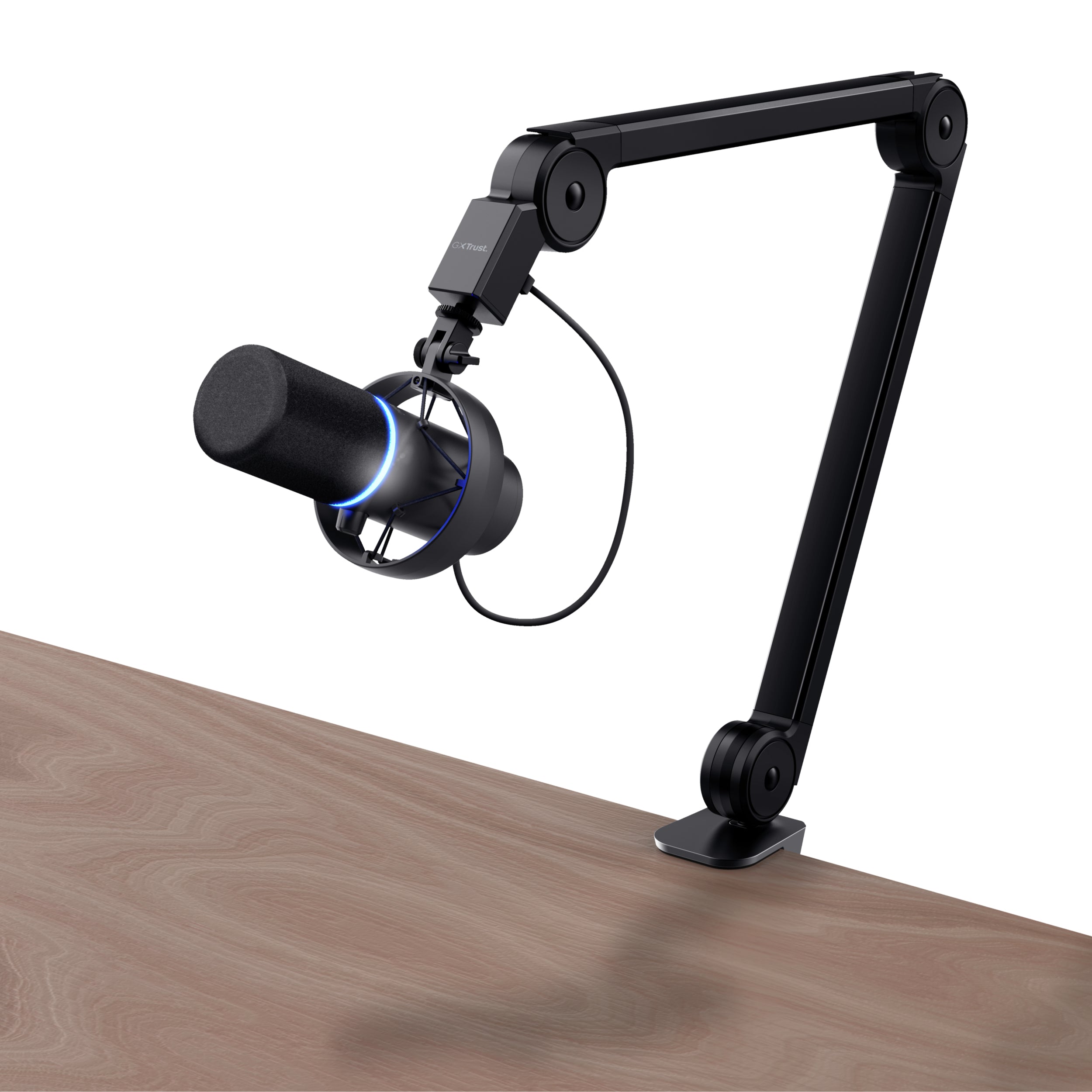     GXT 255+ Onyx www.electricalstuff.se ElectricalStuff.se   Trust GXT 255+ Onyx Svart Mikrofon till PC Trust 24354 87134392