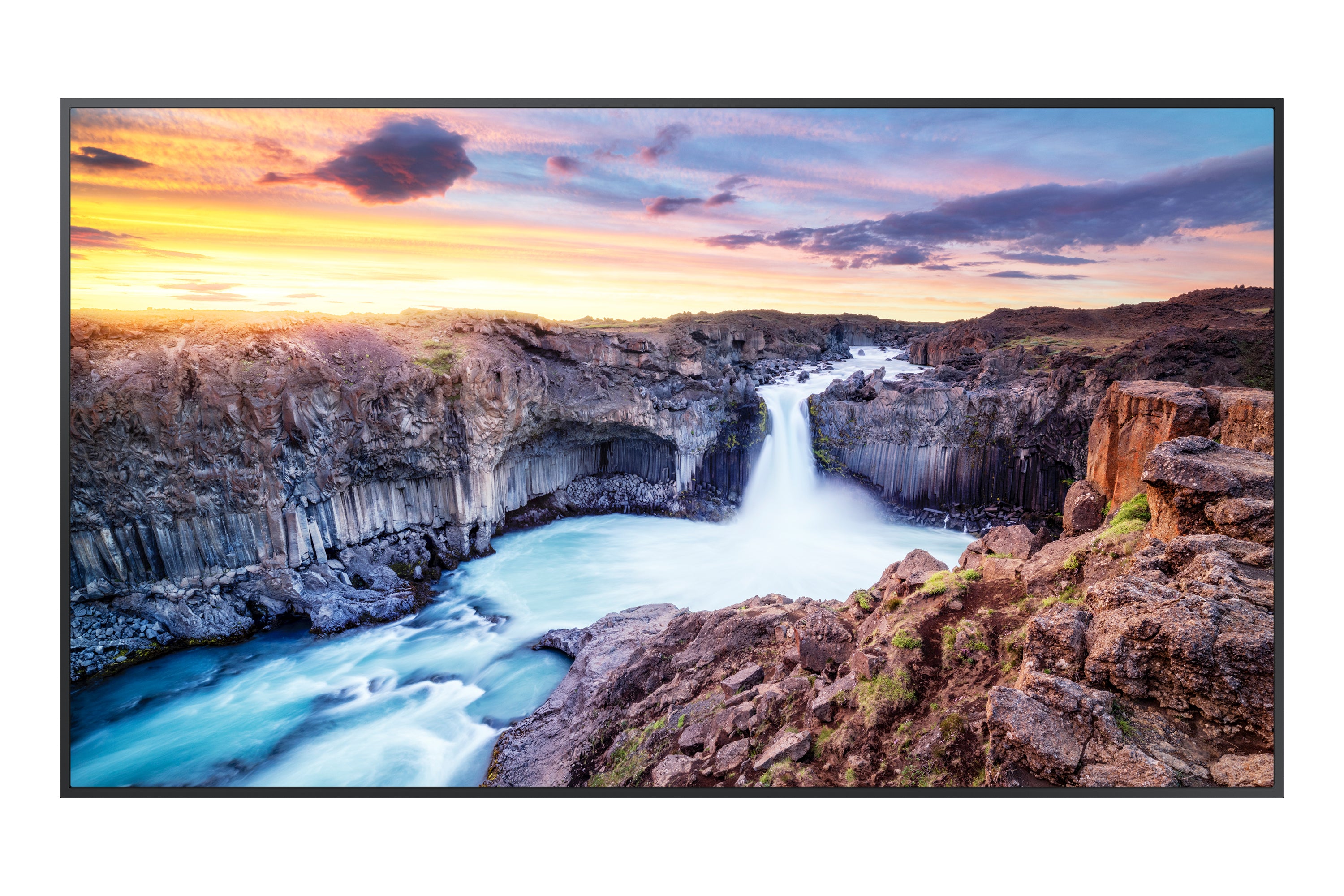  www.electricalstuff.se ElectricalStuff.se   Samsung QH50B Platt skärm för digital skyltning 127 cm (50") LCD Wi-Fi 700 cd/m²