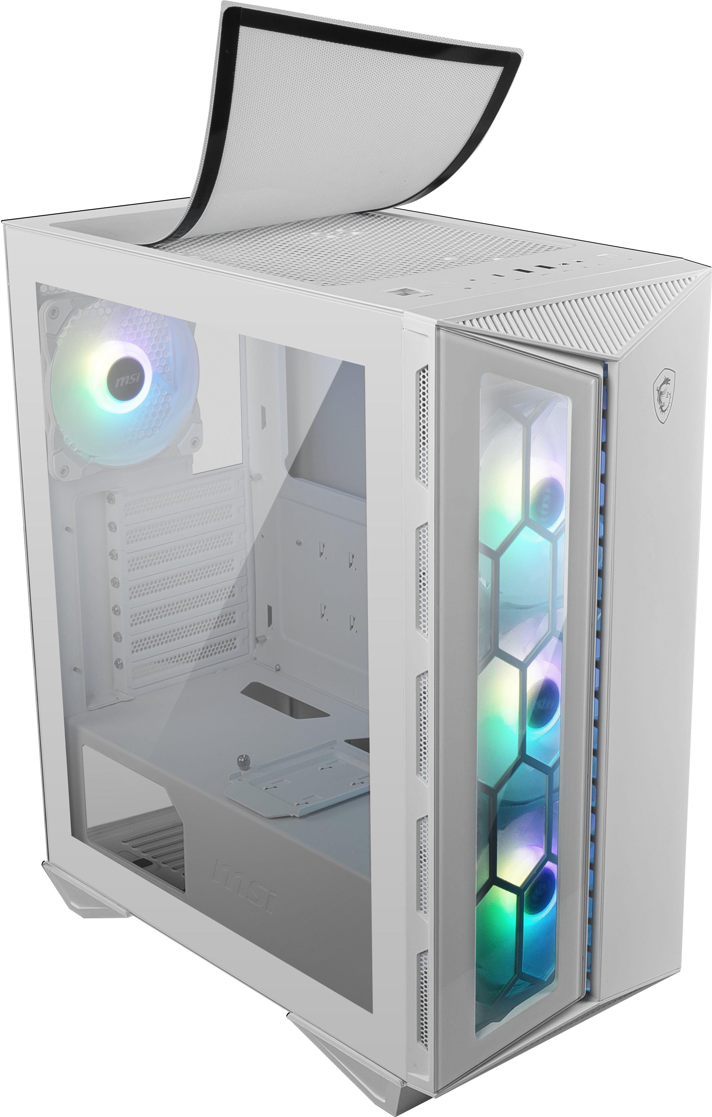  R 110R WHITE www.electricalstuff.se ElectricalStuff.se   MSI CAS MPG GUNGNIR 110R WHITE Midi Tower Vit MSI MPG GUNGNIR 110R 