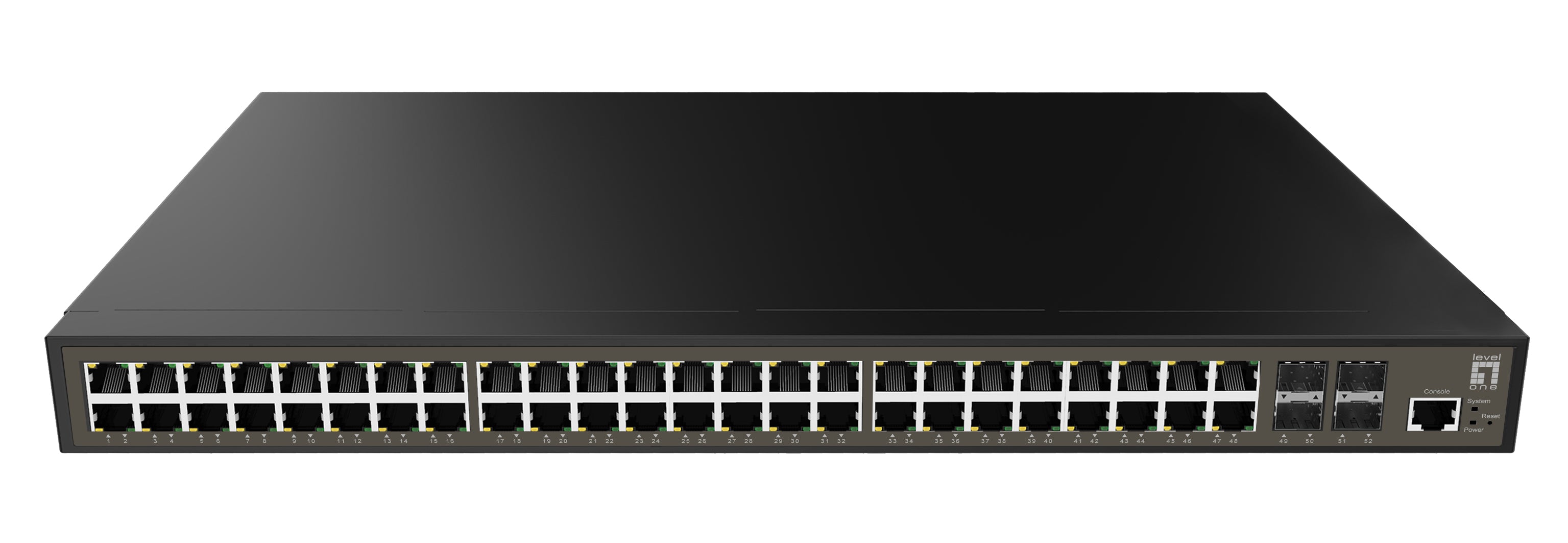  www.electricalstuff.se ElectricalStuff.se   LevelOne GEL-5271 nätverksswitchar hanterad L2+ Gigabit Ethernet (10/100/1000) 1