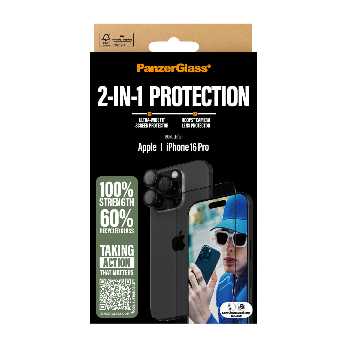  undle iPhone 16 6.3Inch Pro PanzerGlass B2862+1284 5715685005770 Övrigt   PG 2-in-1 Bundle iPhone 16 6.3Inch Pro www.electri