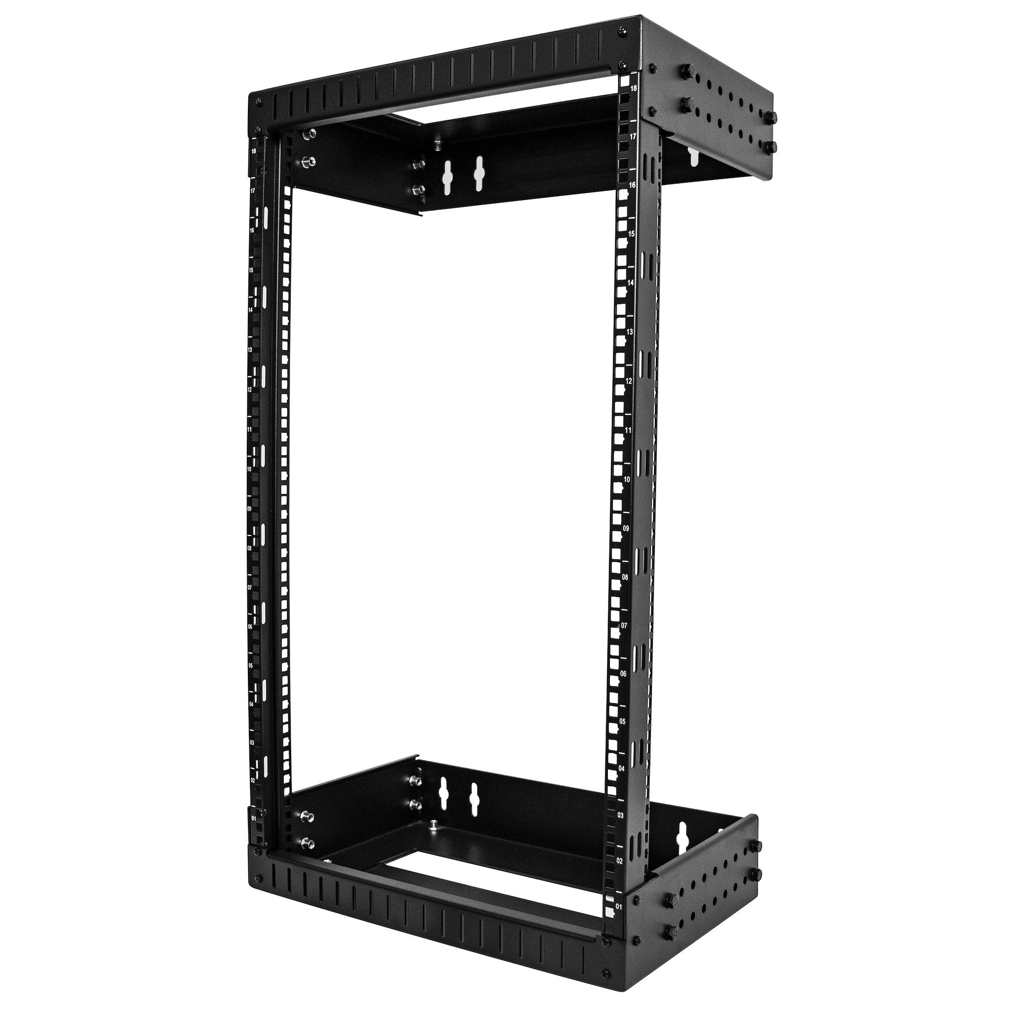  www.electricalstuff.se ElectricalStuff.se   StarTech.com Väggmonterat kraftigt 18U-nätverksrack med 2 stolpar, 19-tums serve
