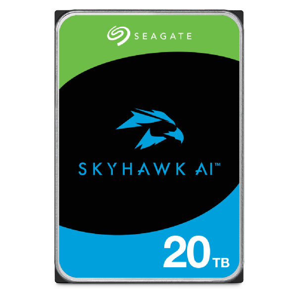  www.electricalstuff.se ElectricalStuff.se   Seagate SkyHawk AI interna hårddiskar 20 TB 7200 RPM 512 MB 3.5" Serial ATA III 